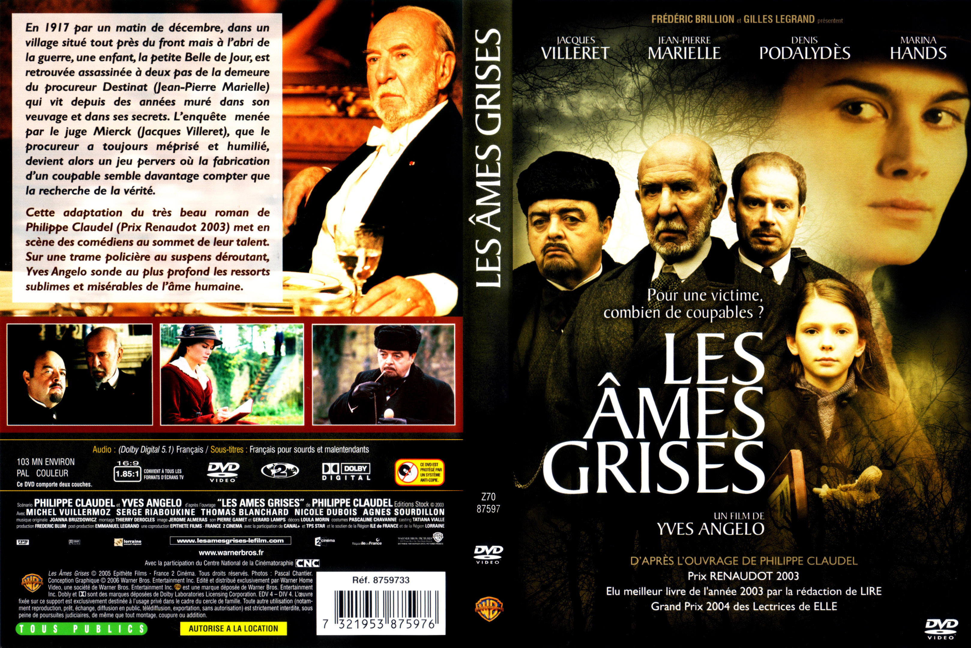 Jaquette DVD Les ames grises