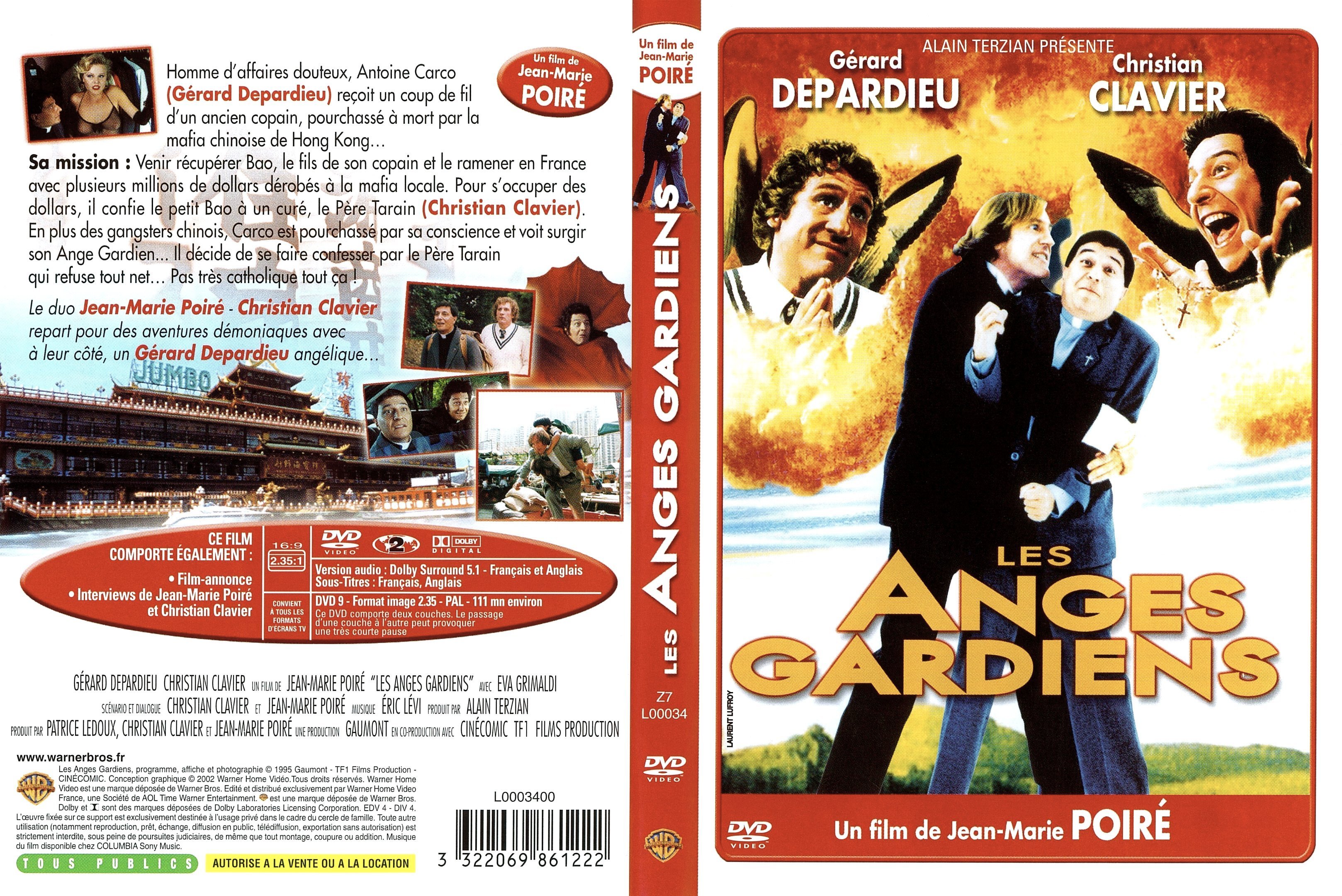 Jaquette DVD Les anges gardiens