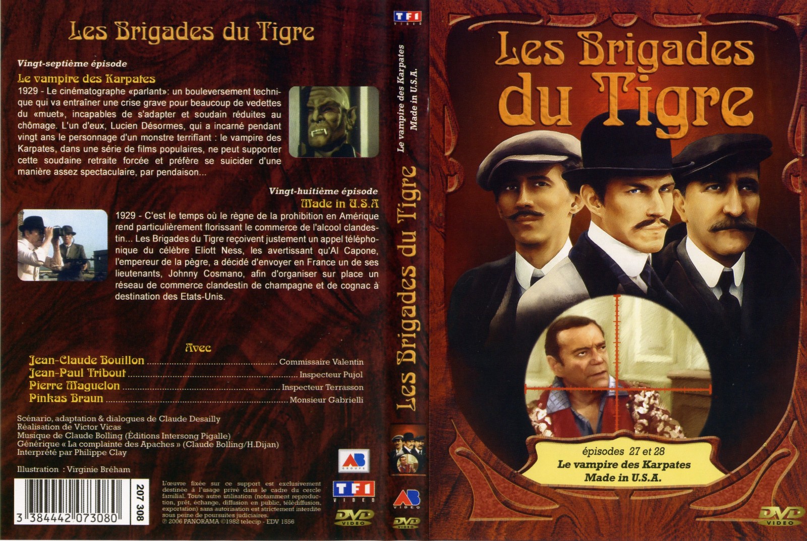 Jaquette DVD Les brigades du tigre vol 14