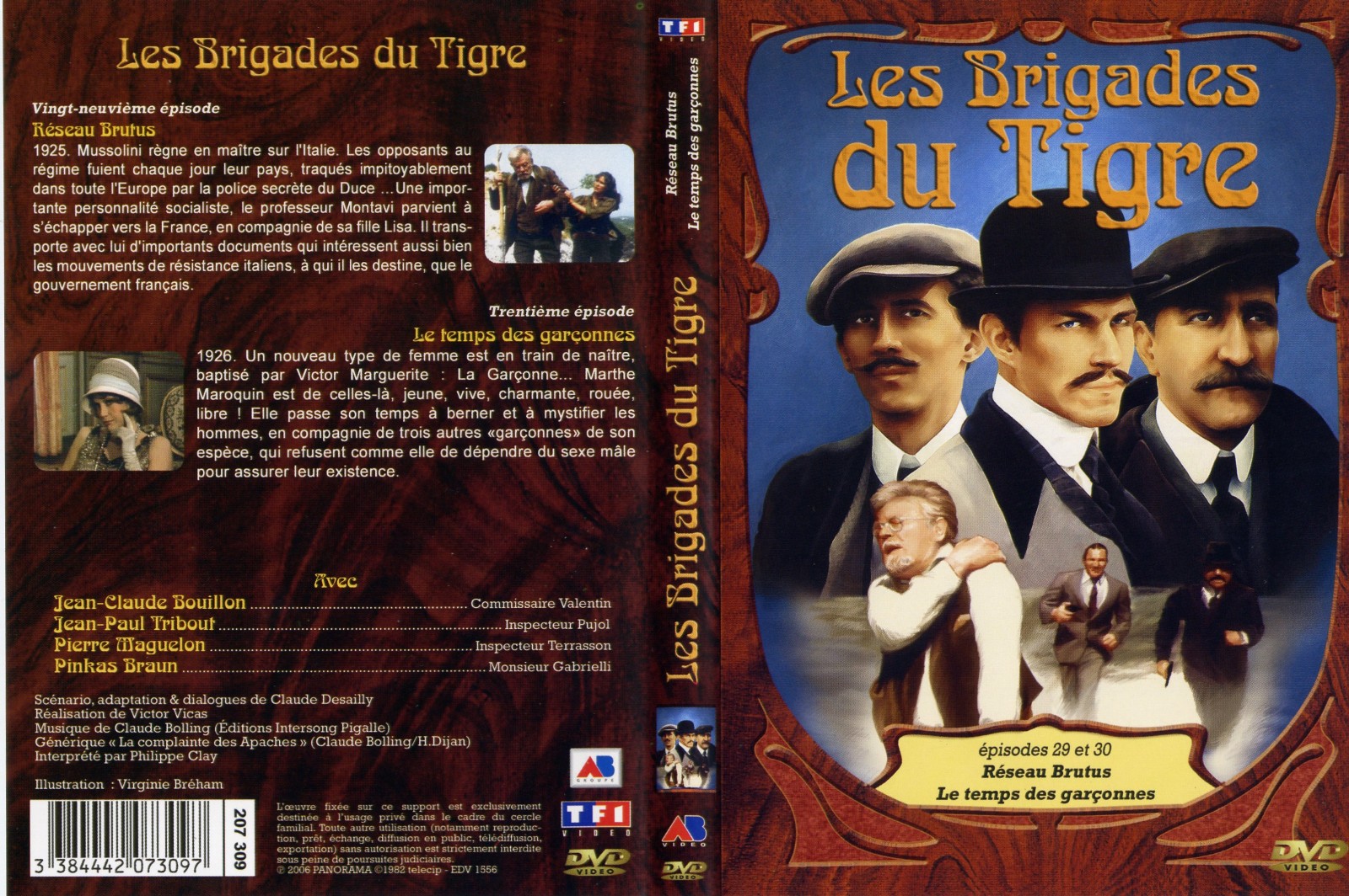 Jaquette DVD Les brigades du tigre vol 15