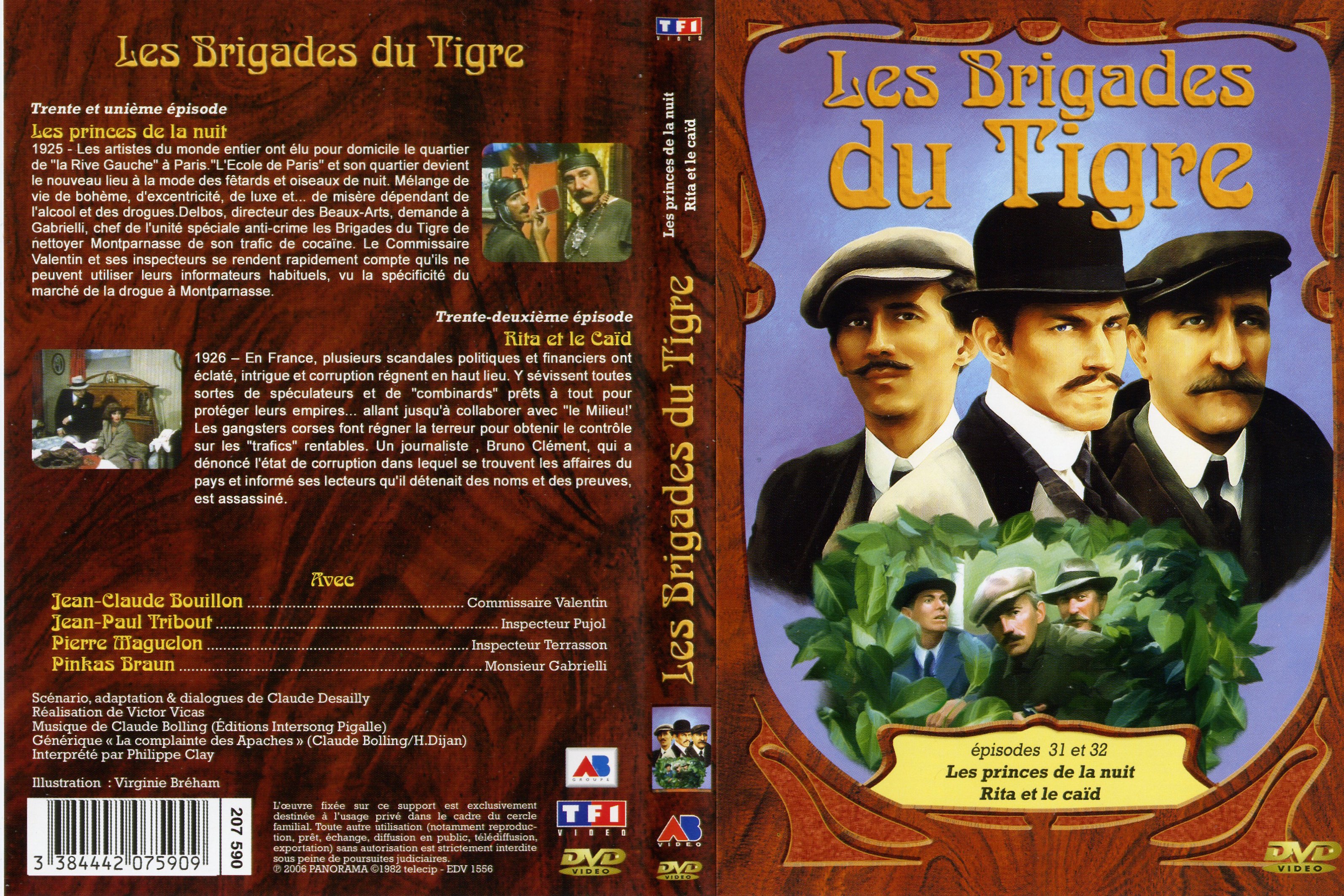 Jaquette DVD Les brigades du tigre vol 16