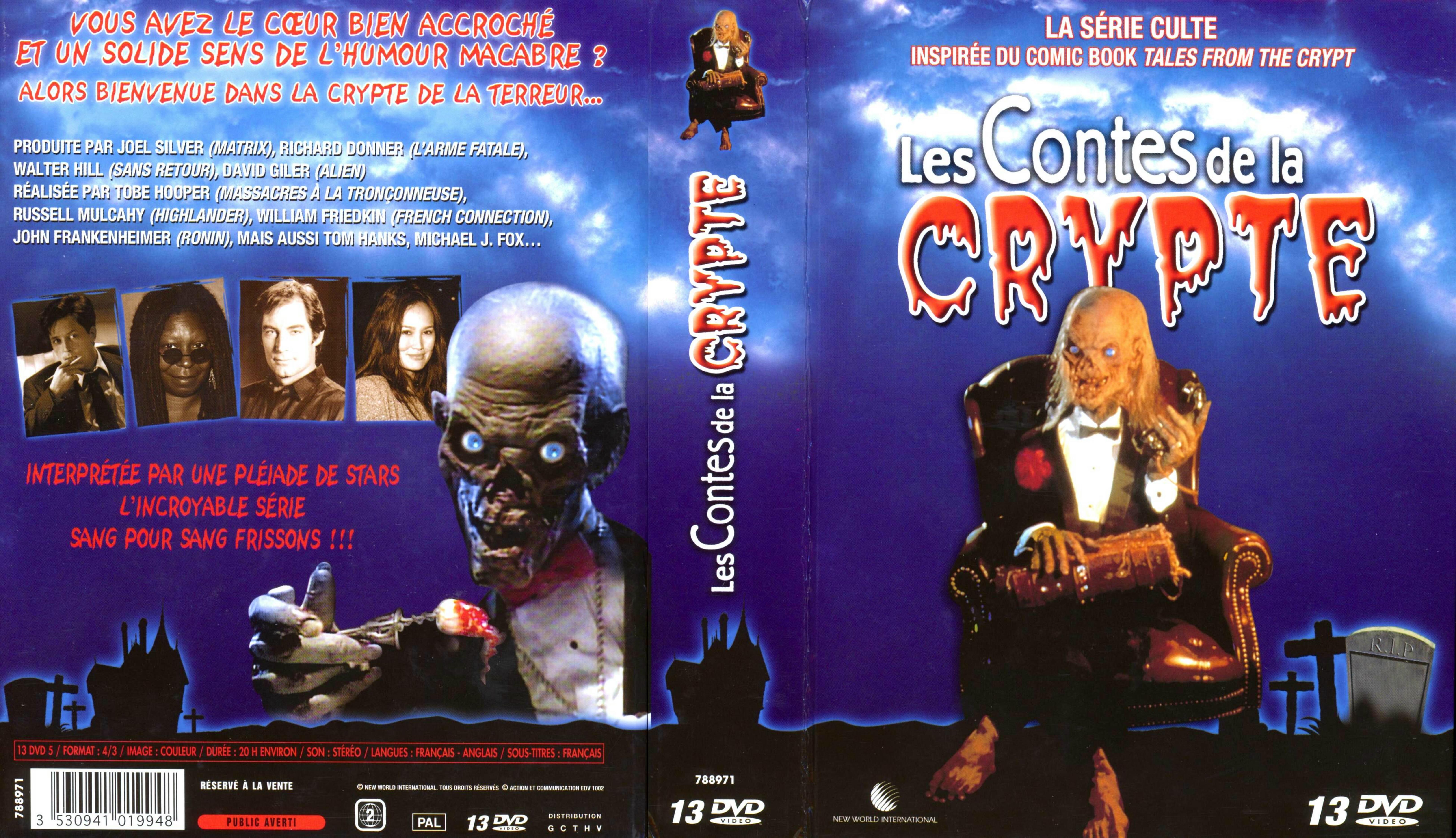 Jaquette DVD Les contes de la crypte COFFRET