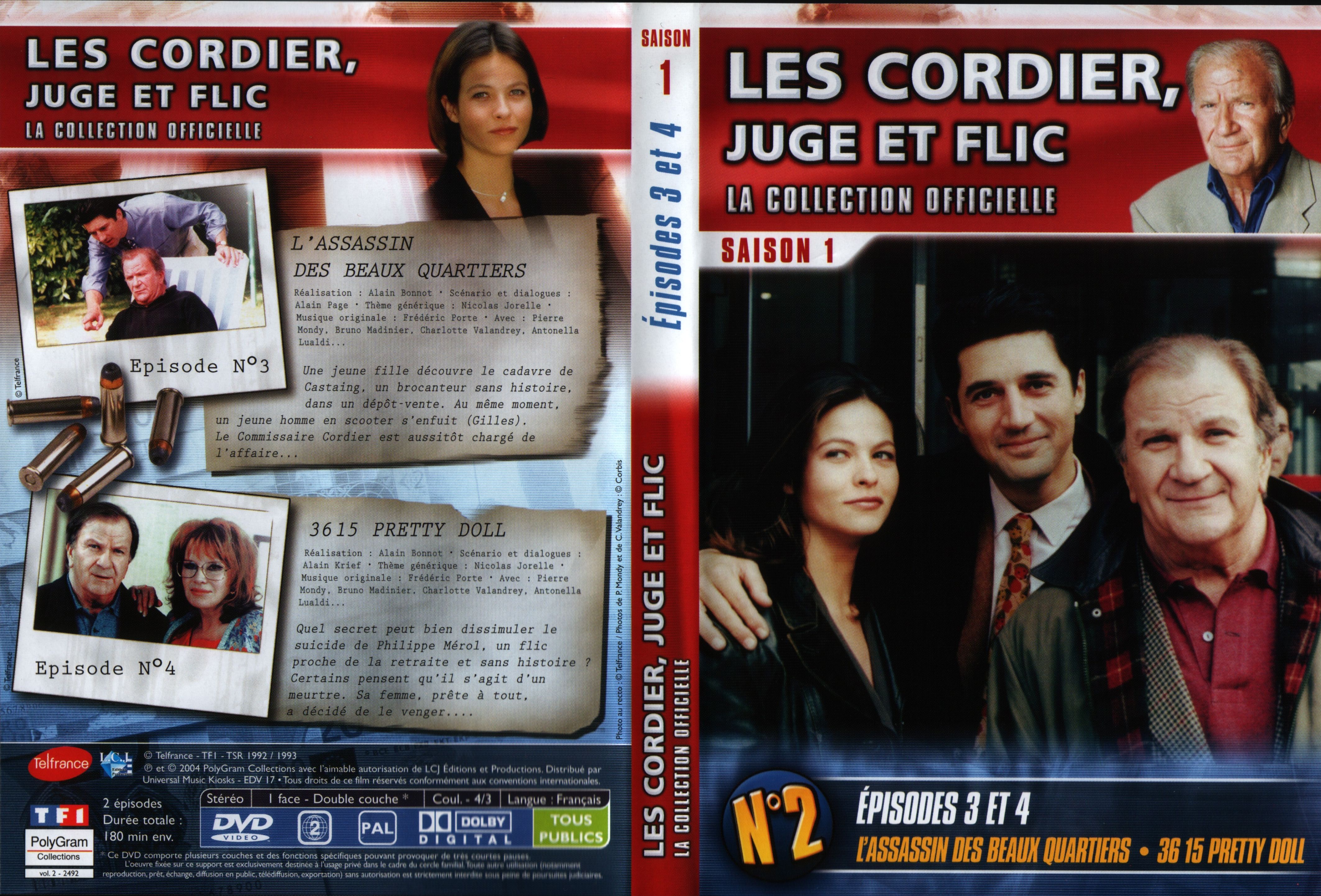 Jaquette DVD Les cordier juge et flic Saison 1 vol 2