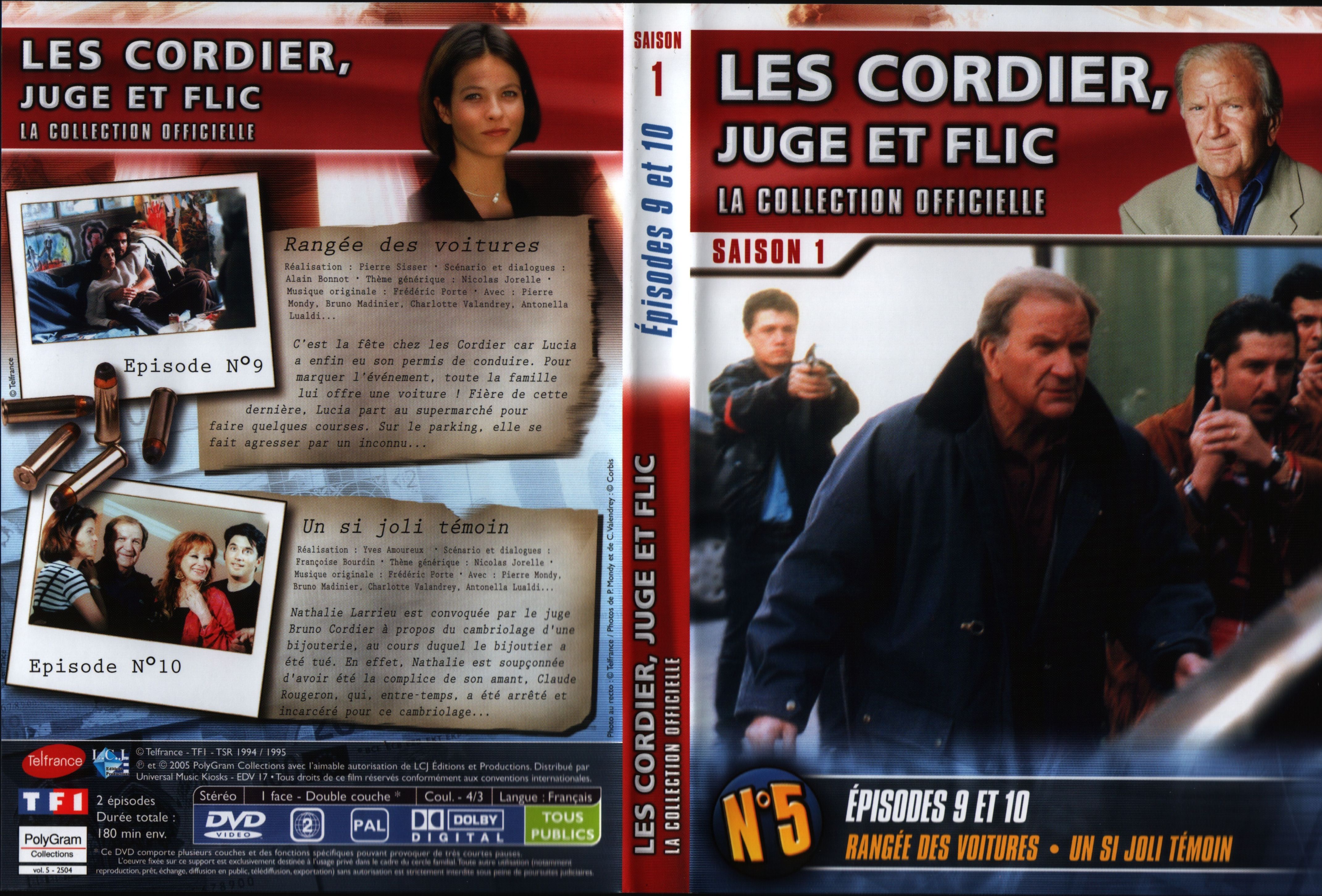 Jaquette DVD Les cordier juge et flic Saison 1 vol 5