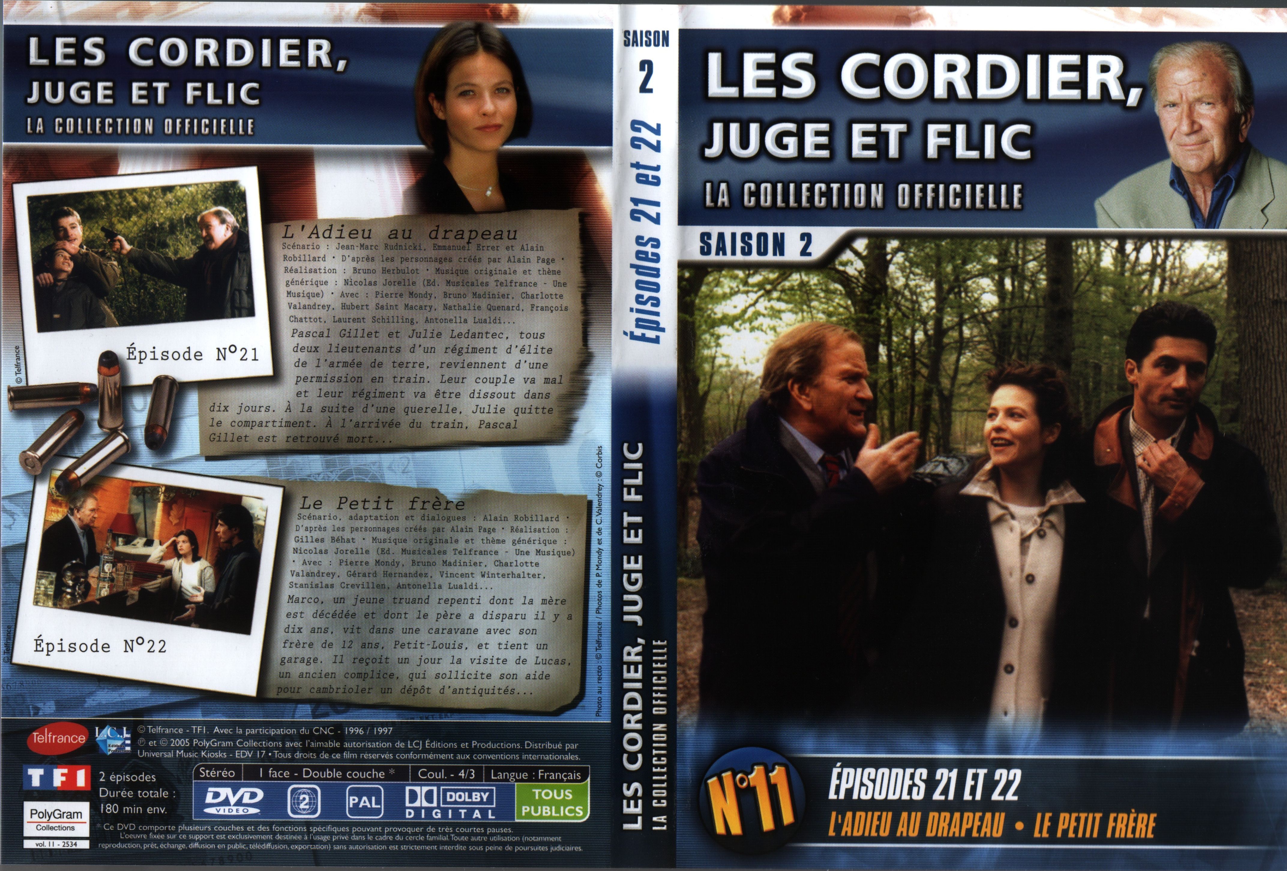 Jaquette DVD Les cordier juge et flic Saison 2 vol 11