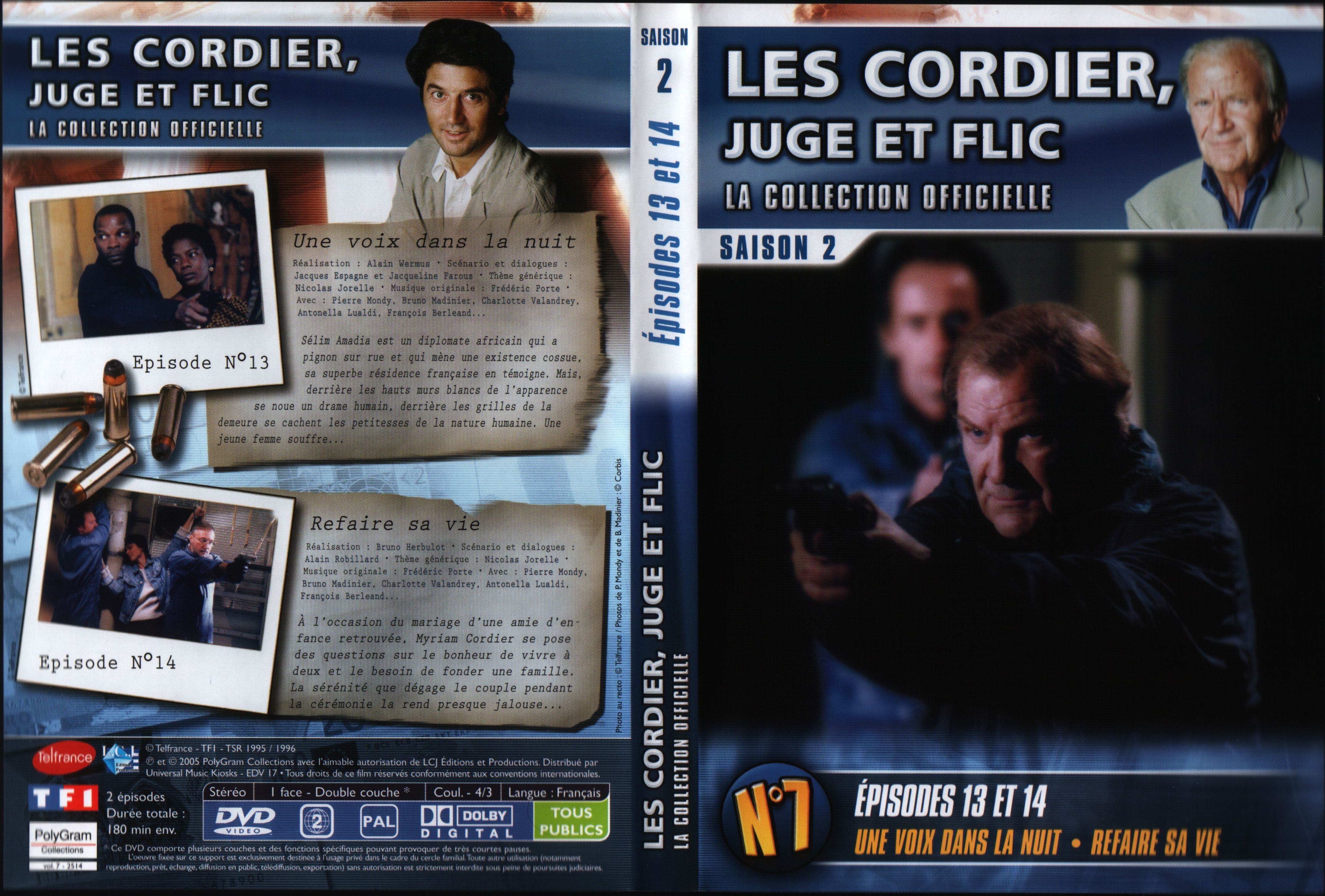 Jaquette DVD Les cordier juge et flic Saison 2 vol 7
