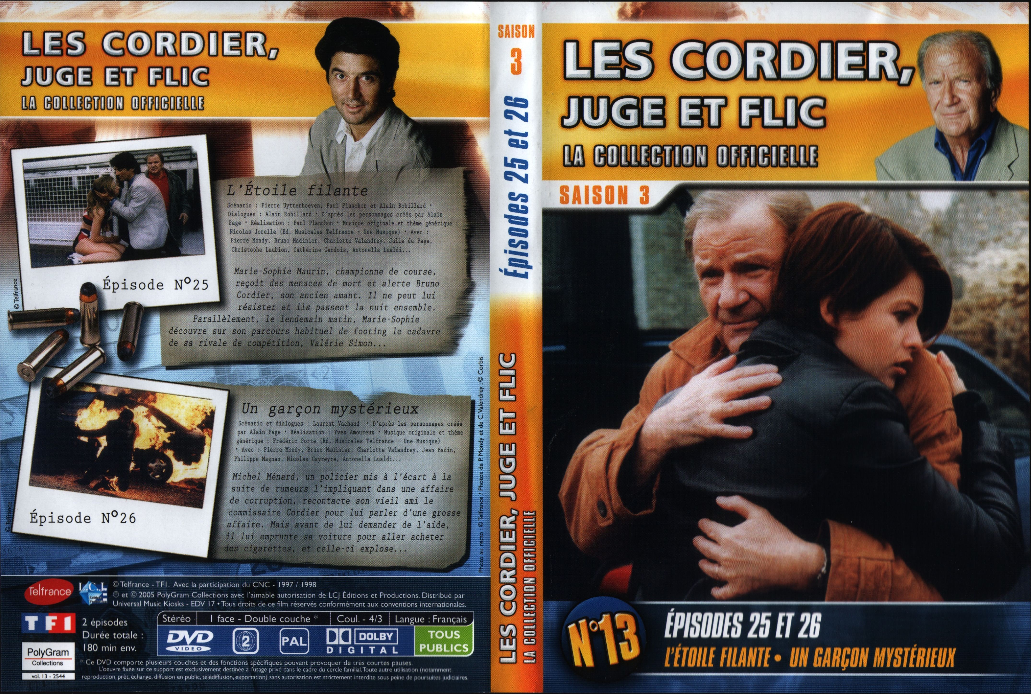 Jaquette DVD Les cordier juge et flic Saison 3 vol 13