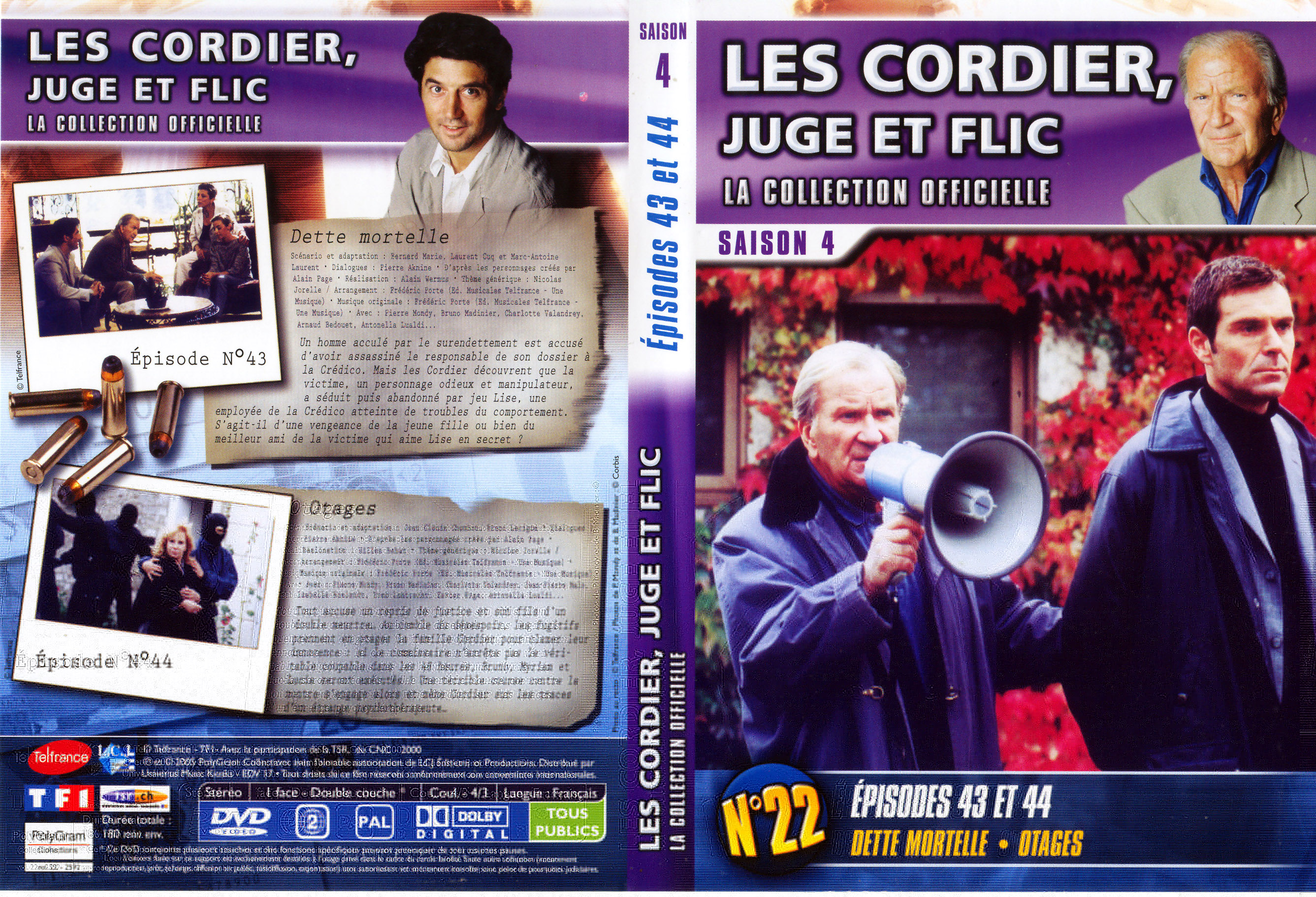 Jaquette DVD Les cordier juge et flic Saison 4 vol 22