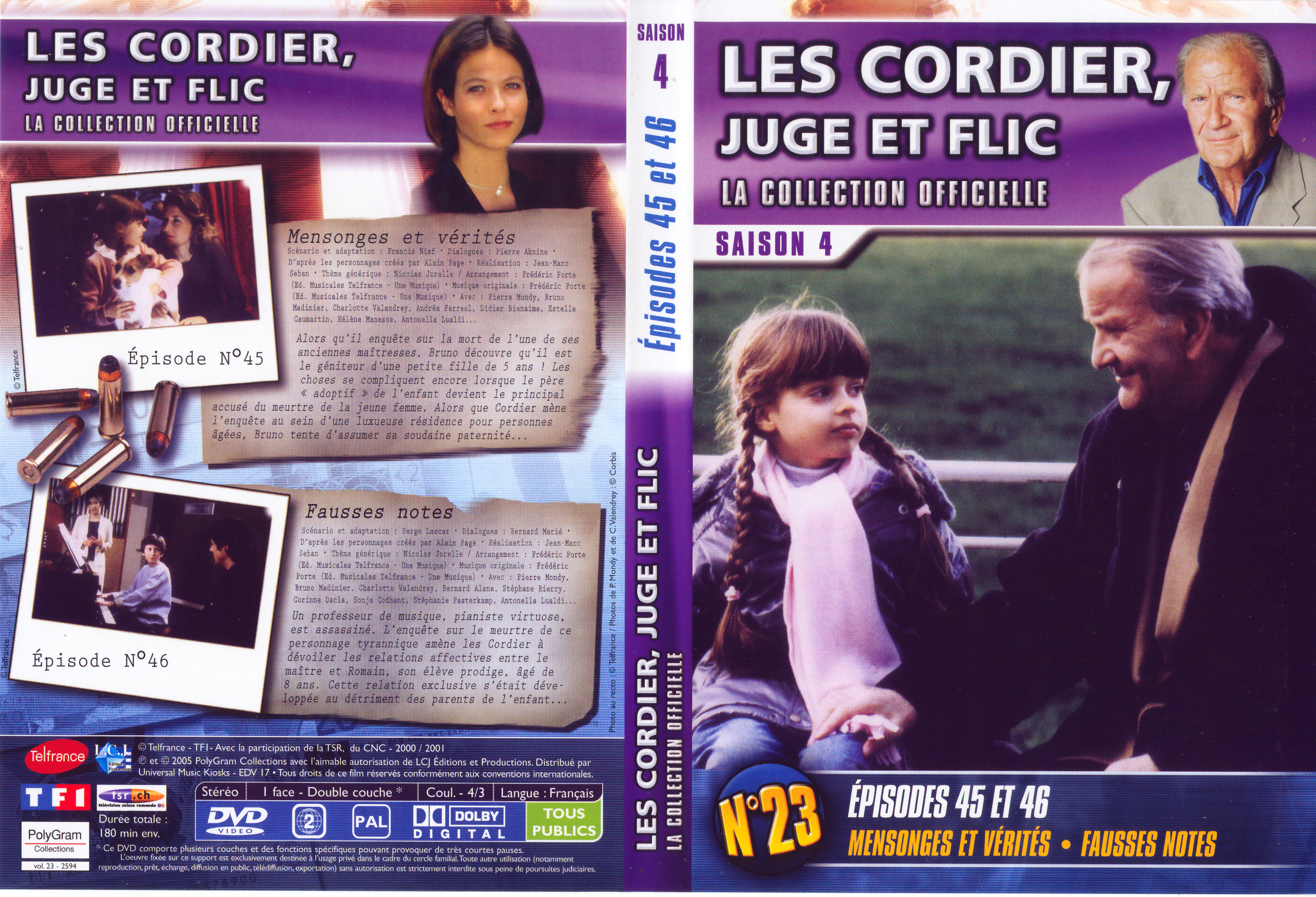 Jaquette DVD Les cordier juge et flic Saison 4 vol 23