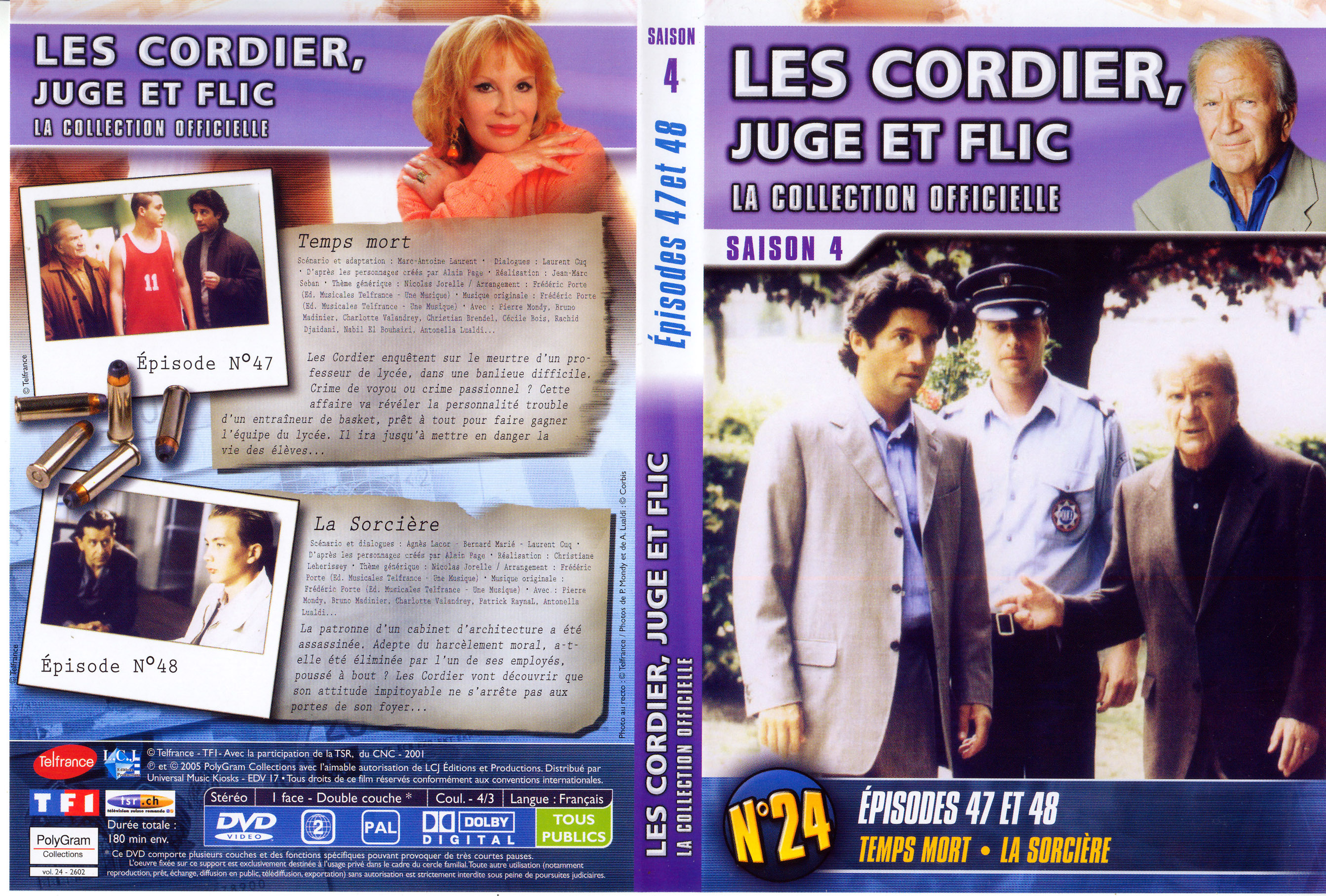 Jaquette DVD Les cordier juge et flic Saison 4 vol 24