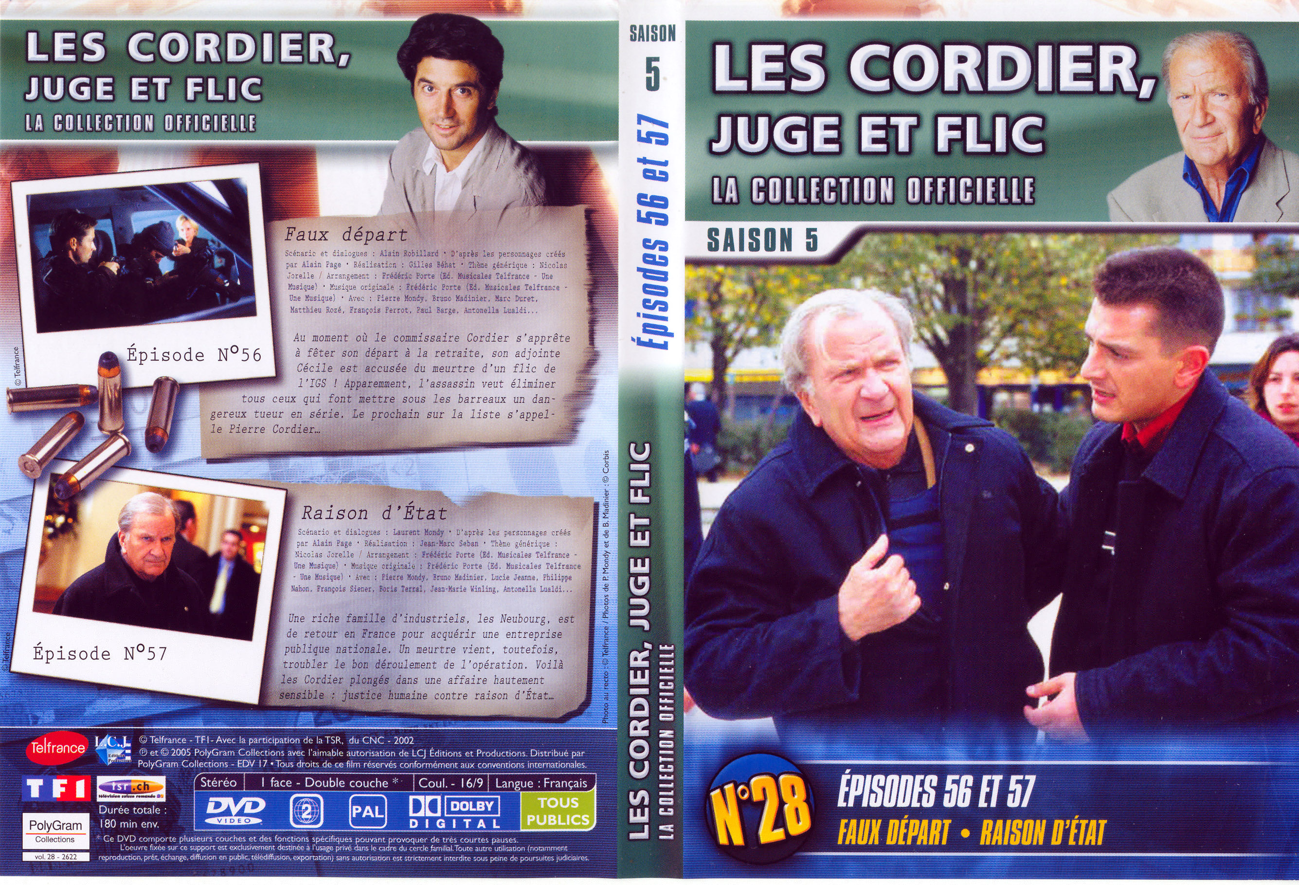 Jaquette DVD Les cordier juge et flic Saison 5 vol 28