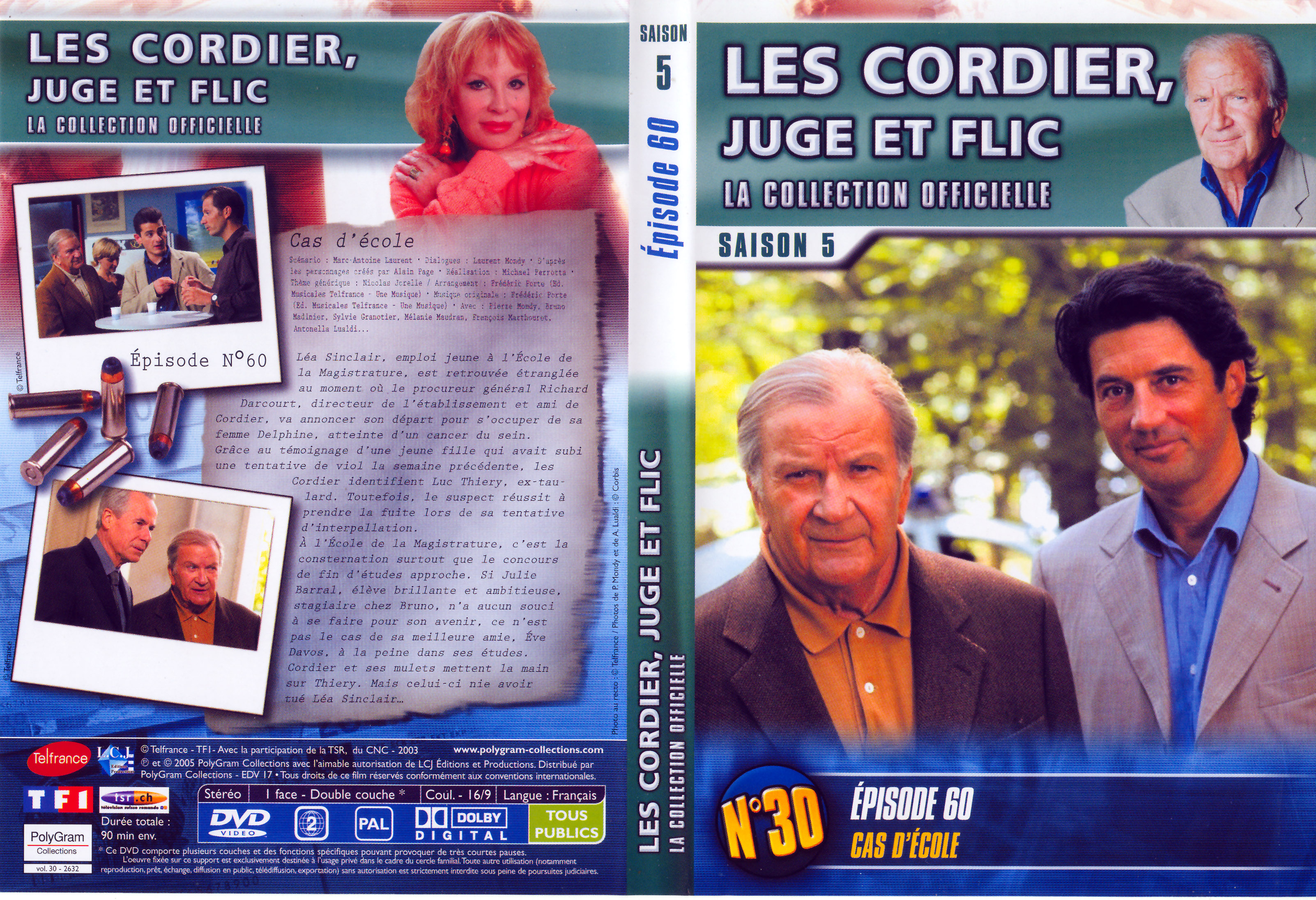 Jaquette DVD Les cordier juge et flic Saison 5 vol 30