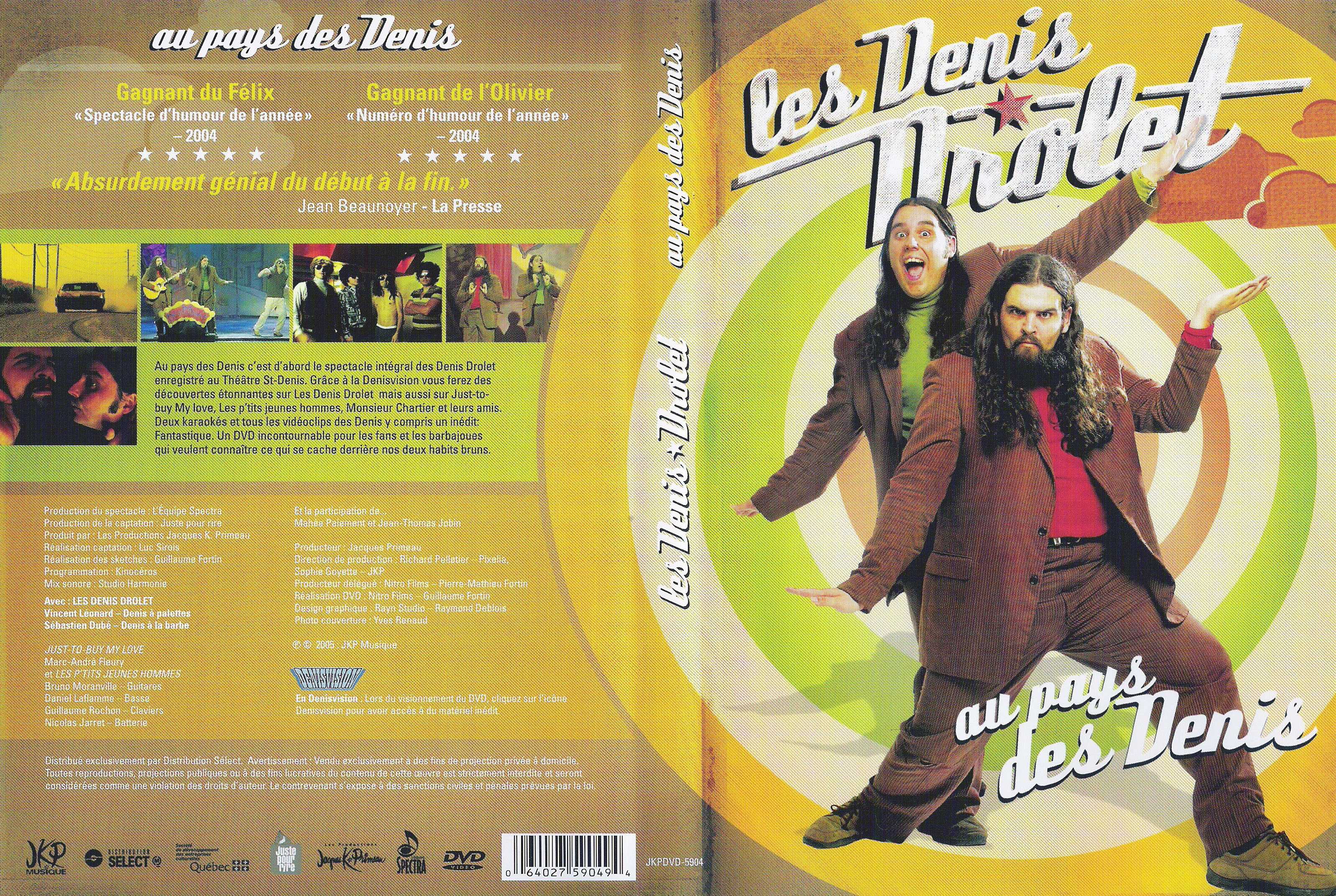 Jaquette DVD Les denis drolet