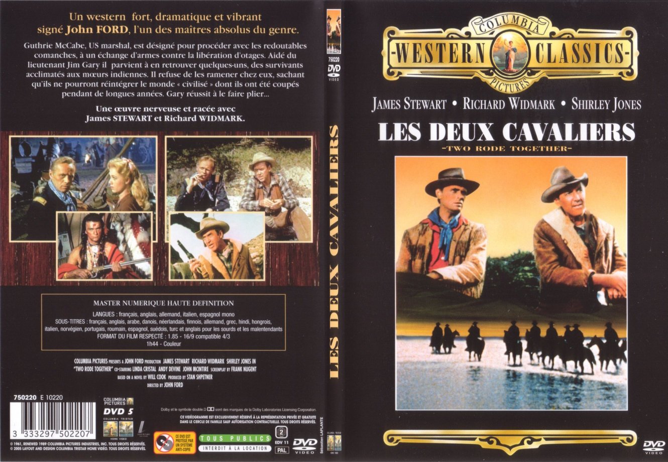 Jaquette DVD Les deux cavaliers - SLIM