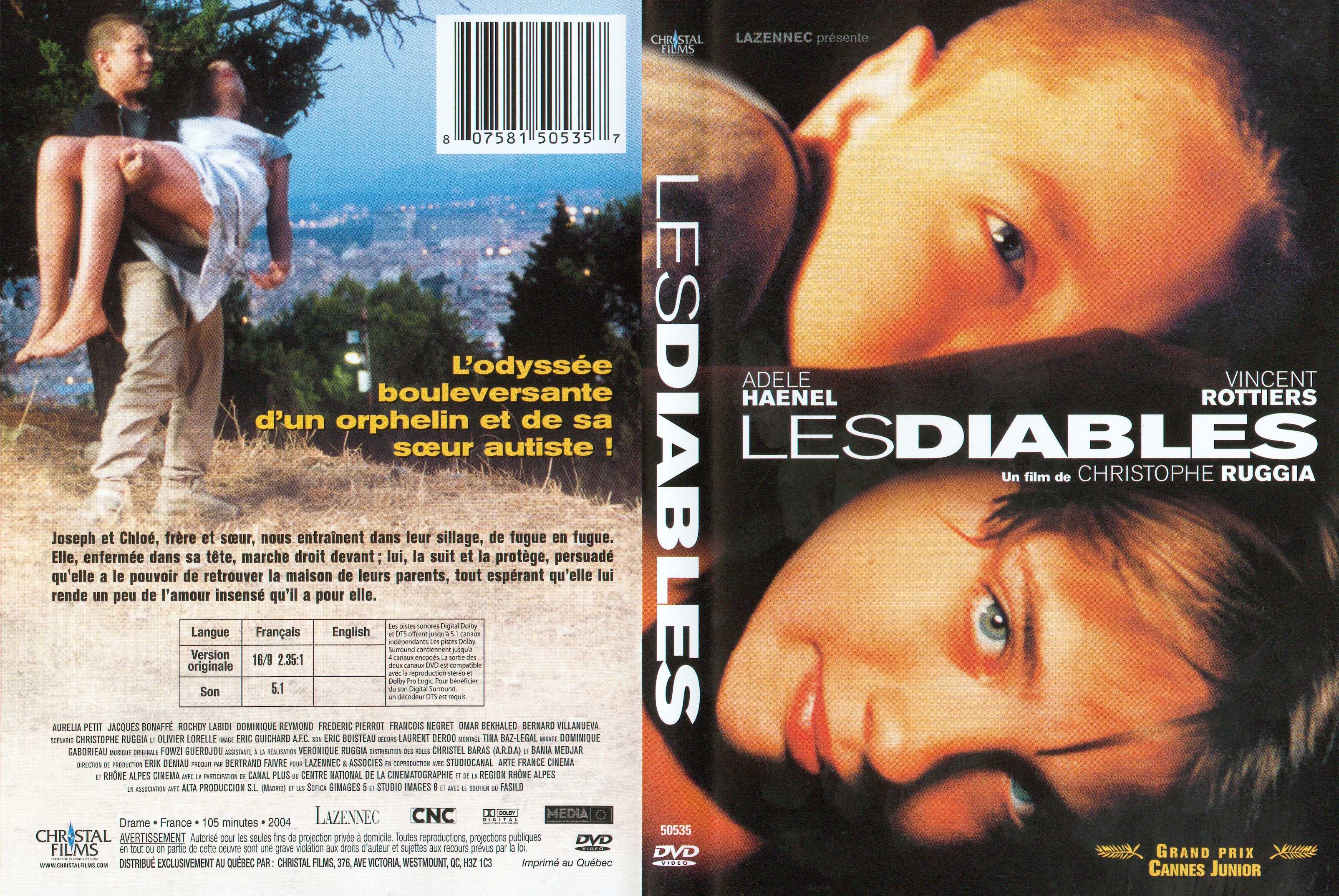 Jaquette DVD Les diables