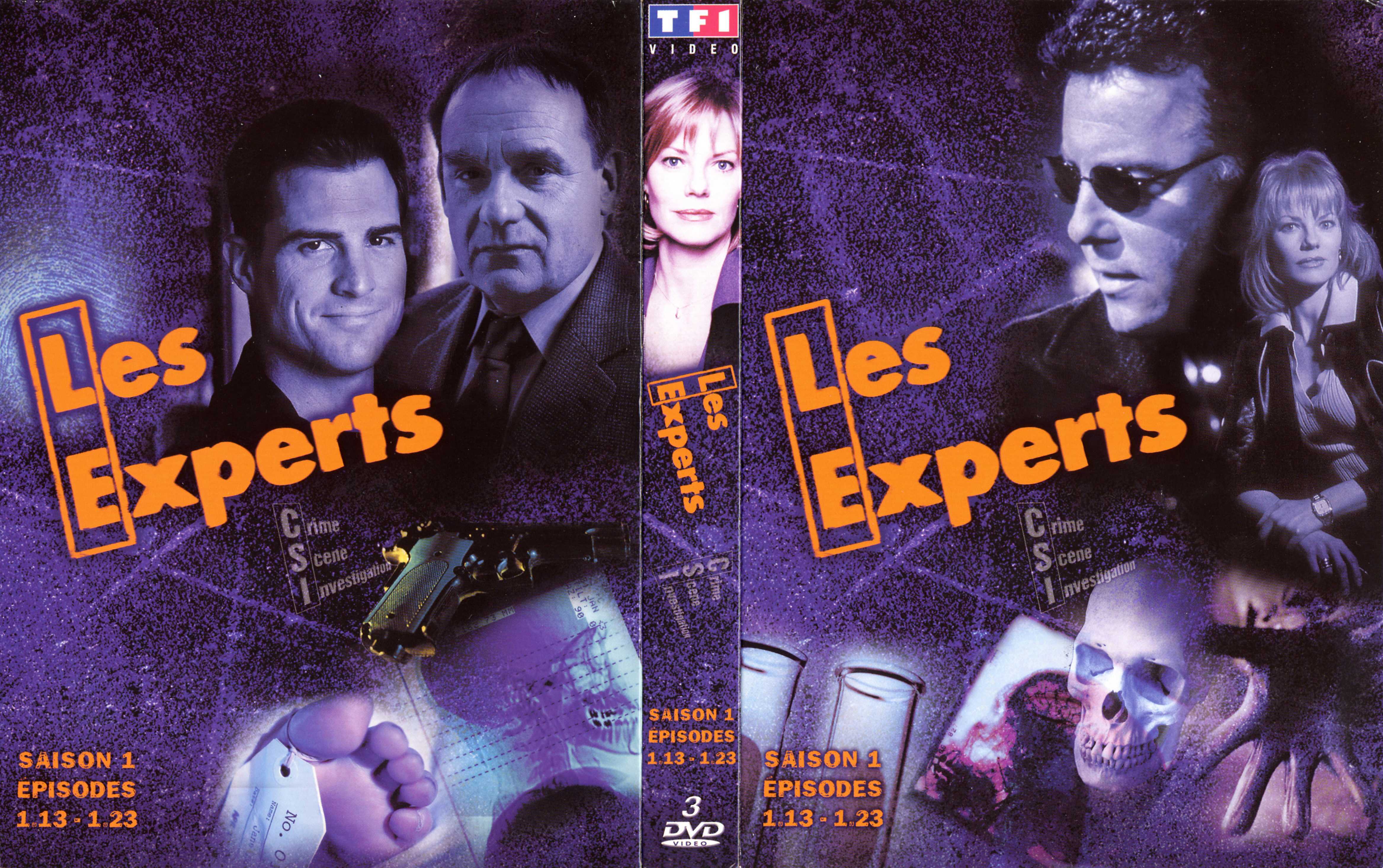 Jaquette DVD Les experts saison 1 vol 02 COFFRET