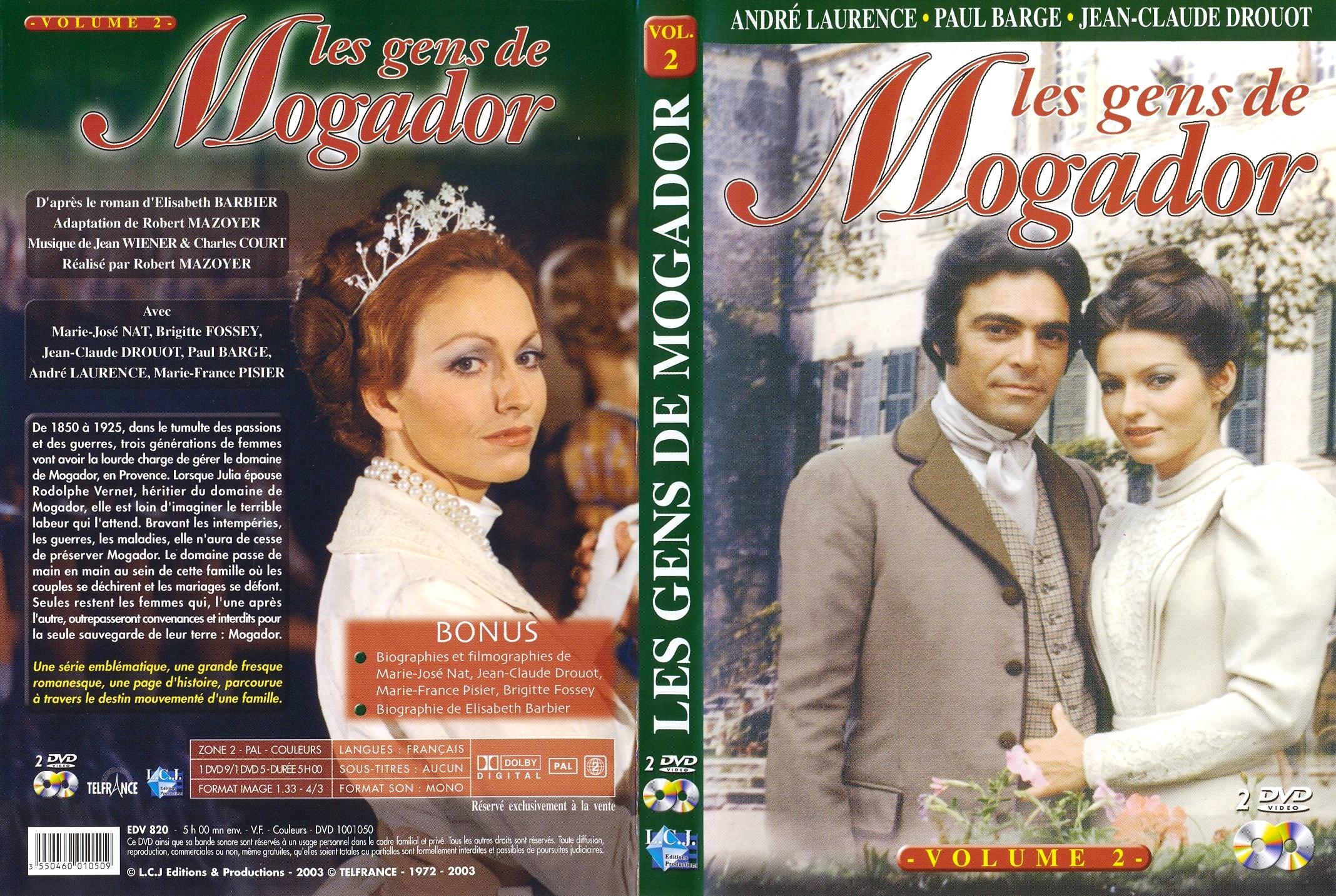 Jaquette DVD Les gens de Mogador vol 2