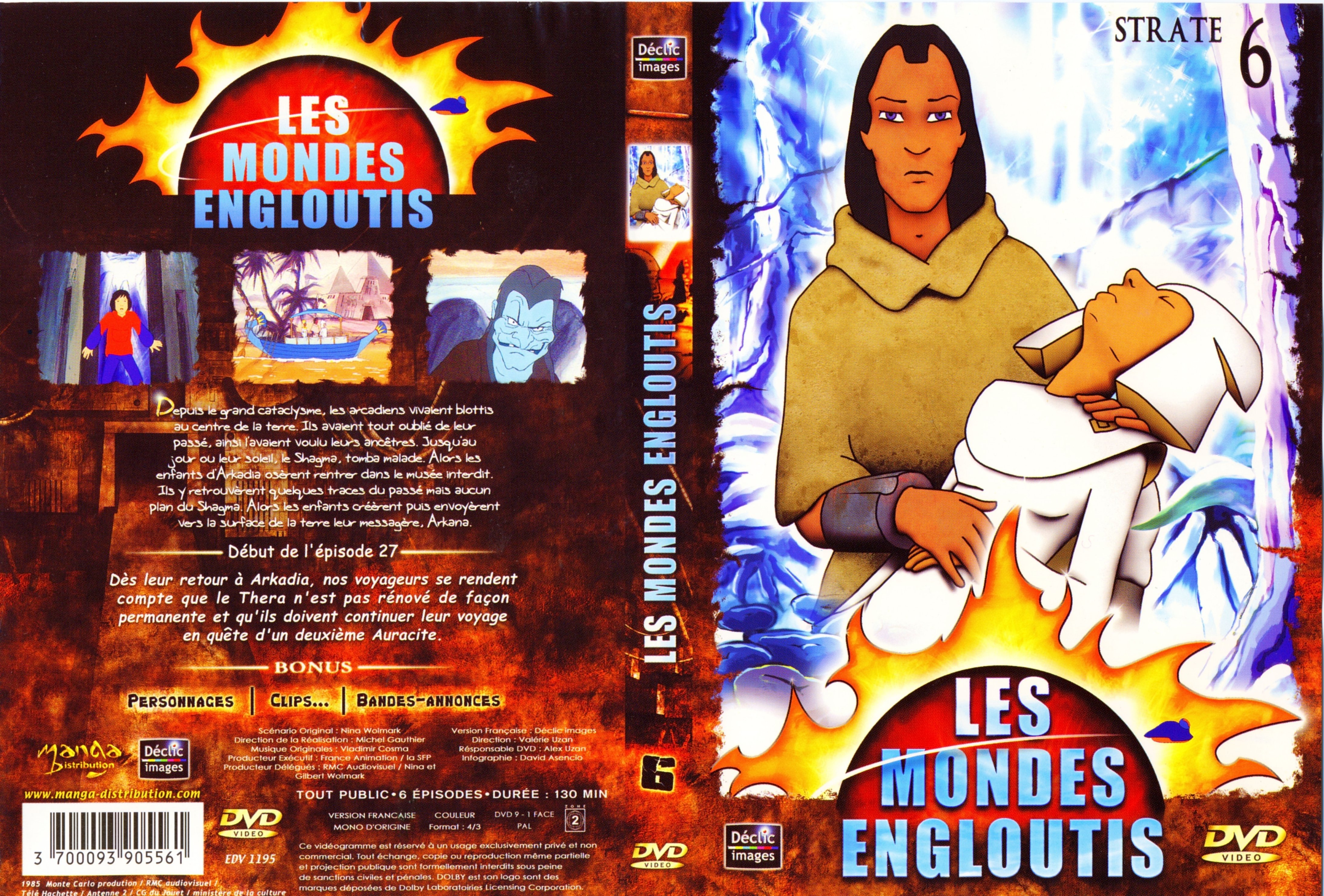 Jaquette DVD Les mondes engloutis vol 06