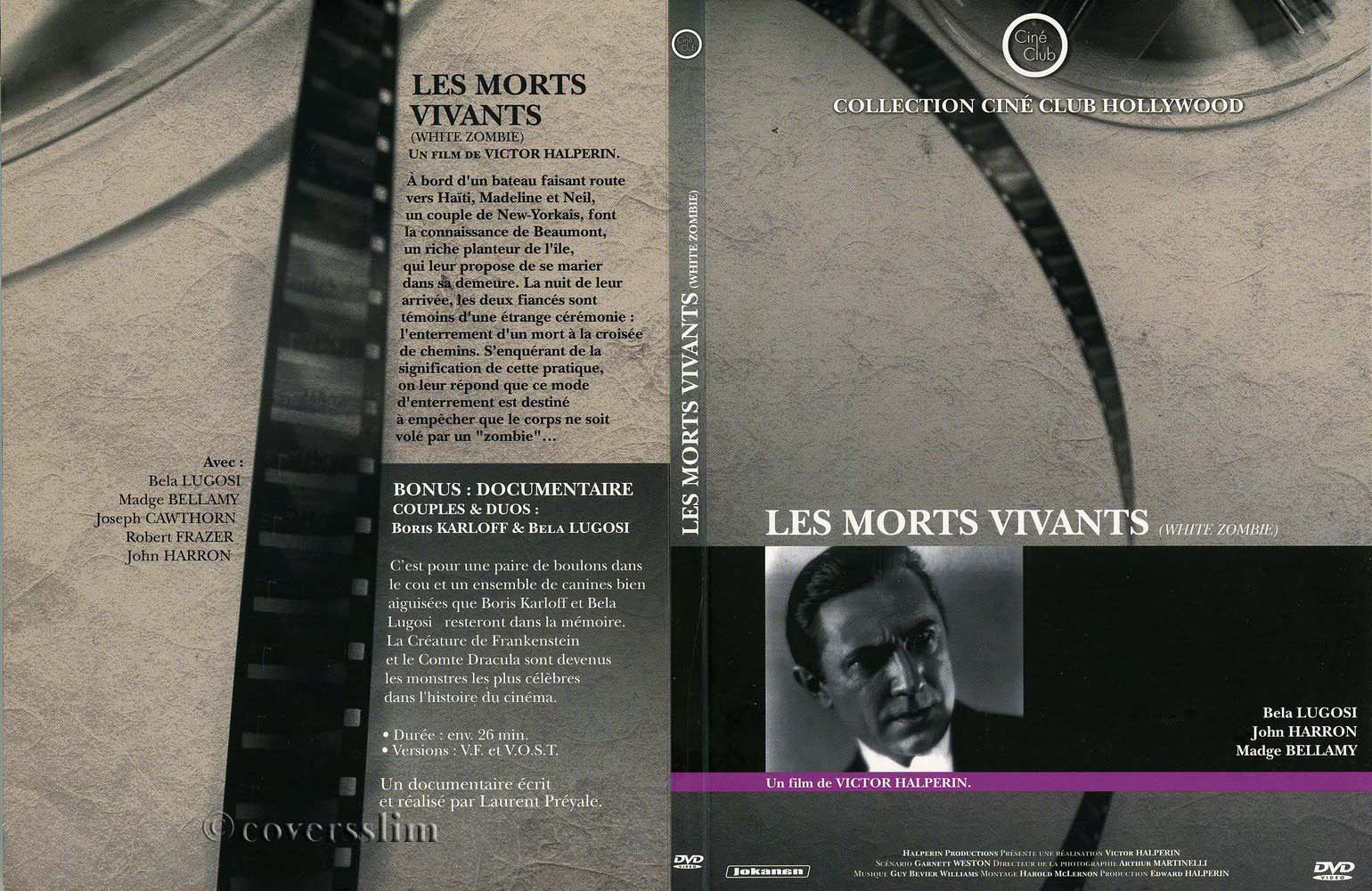 Jaquette DVD Les morts vivants - SLIM