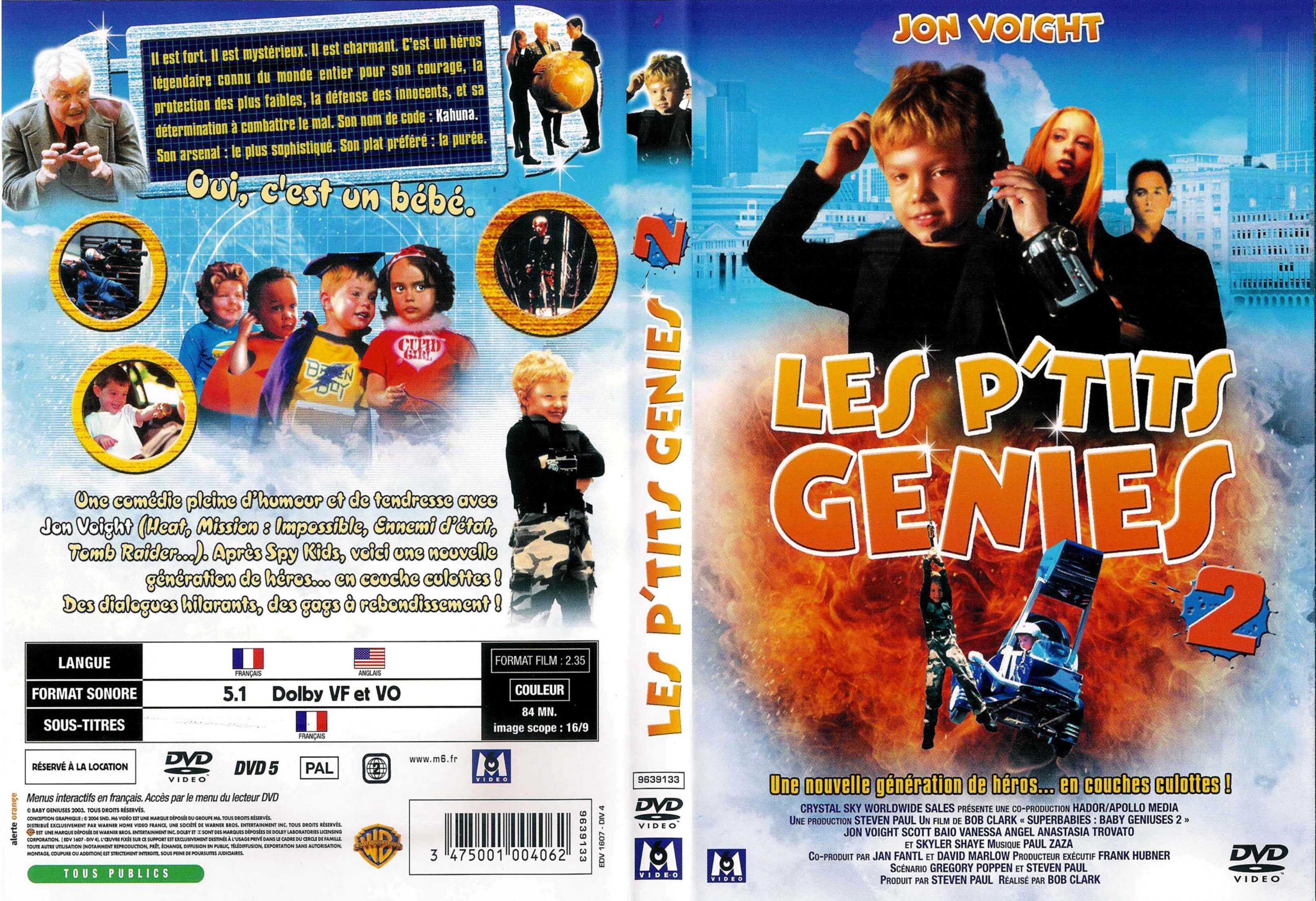 Jaquette DVD Les petits gnies 2