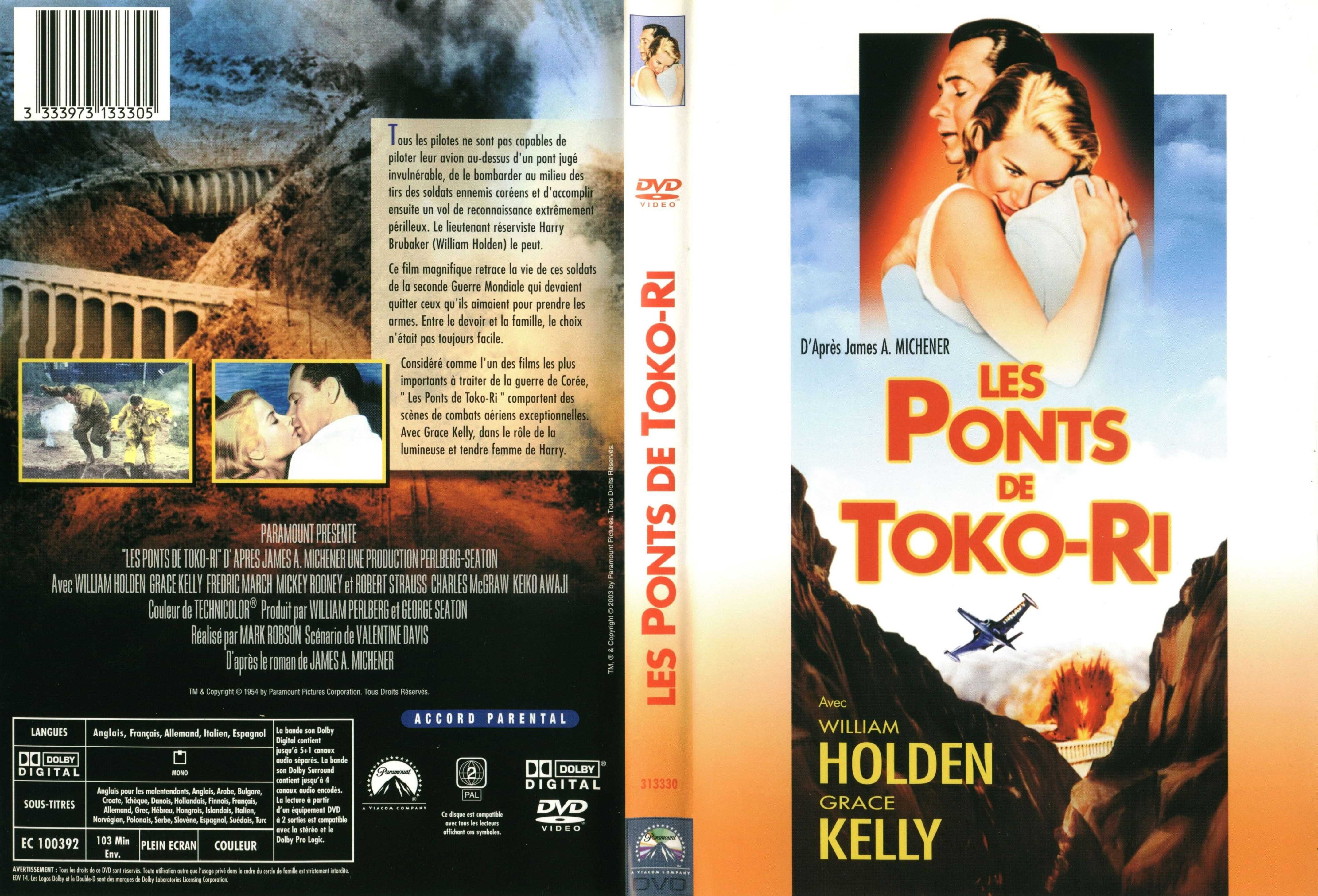 Jaquette DVD Les ponts de Toko-ri