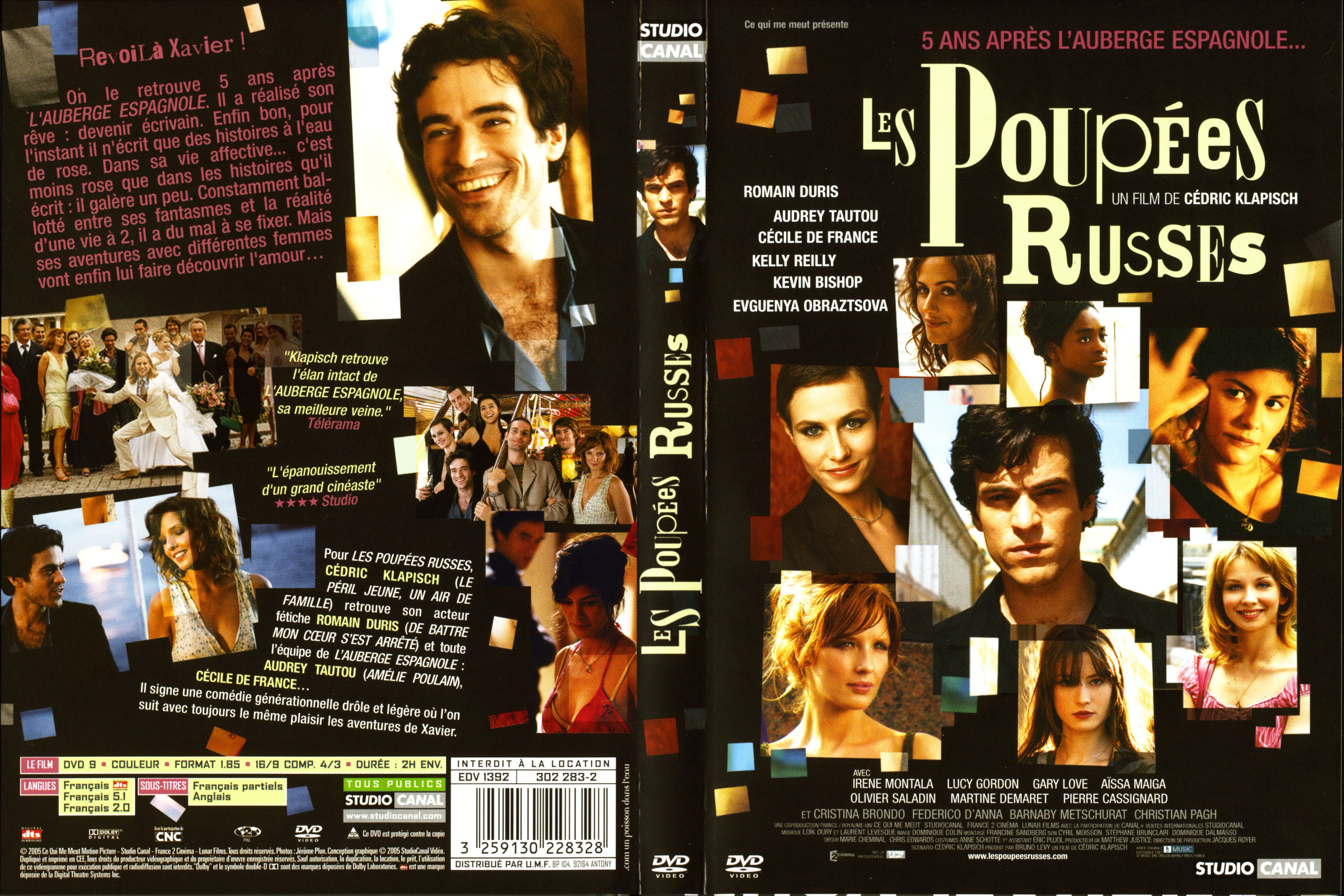 Jaquette DVD Les poupes russes v2