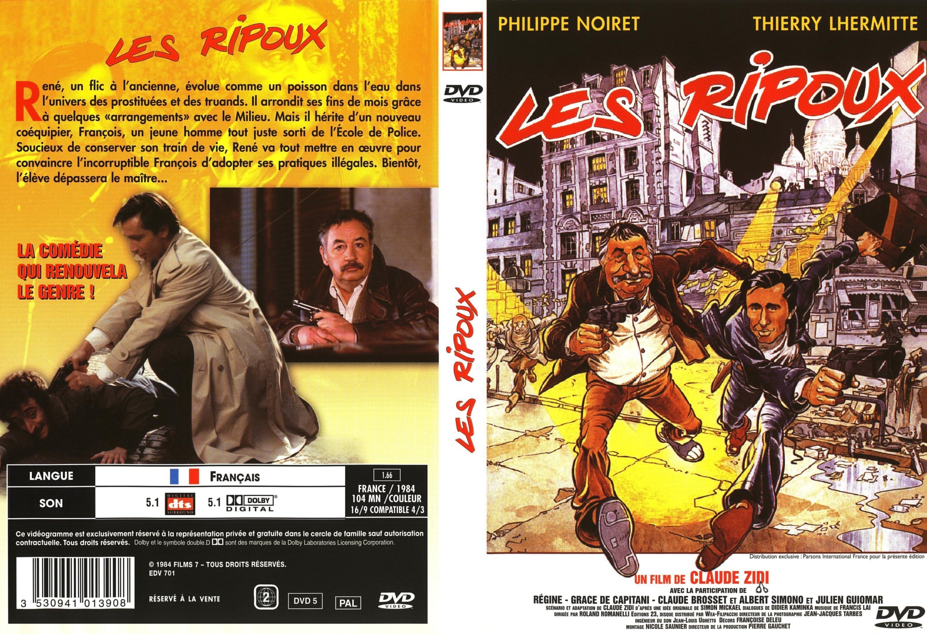 Jaquette DVD Les ripoux