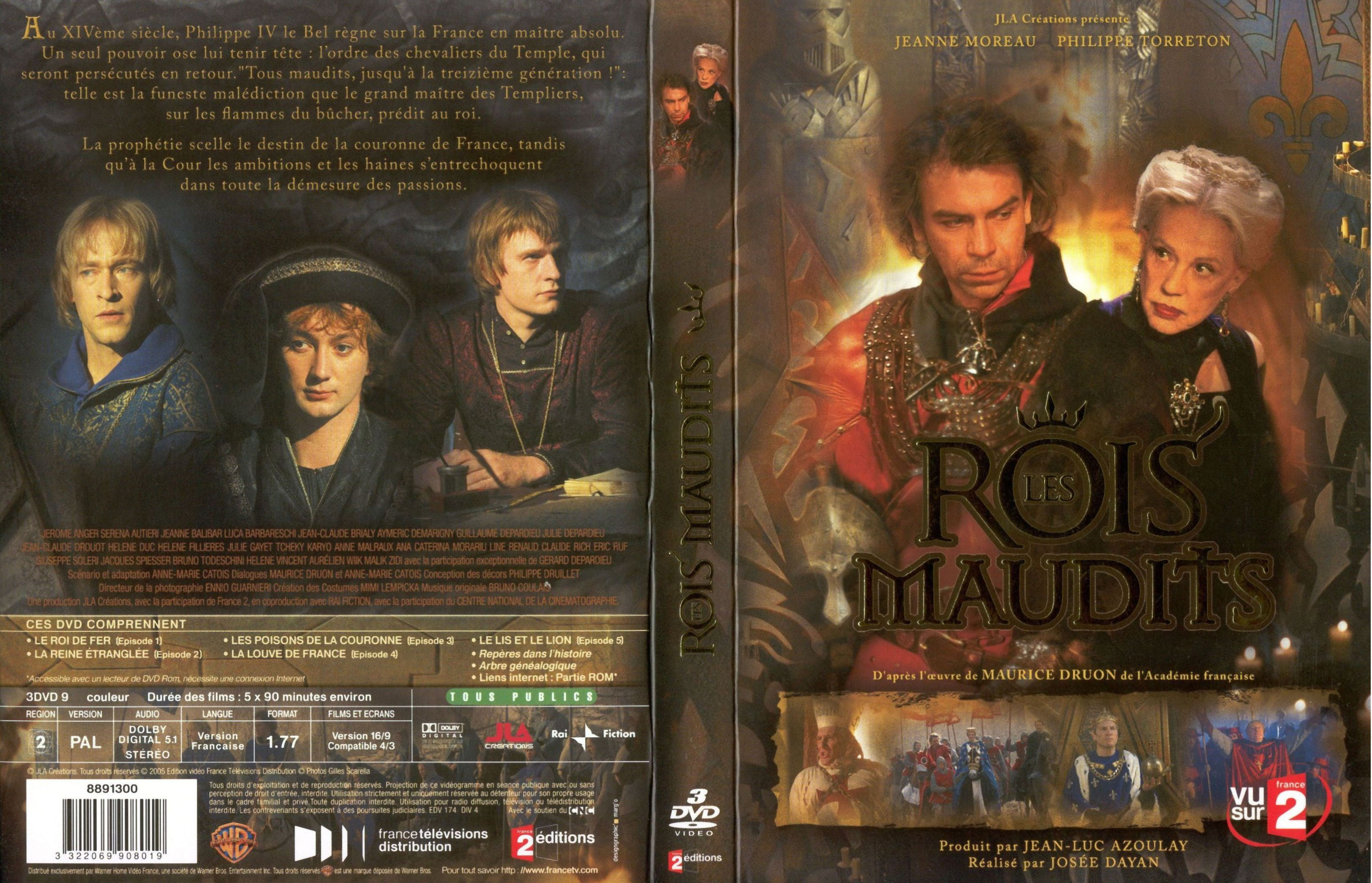 Jaquette DVD Les rois maudits