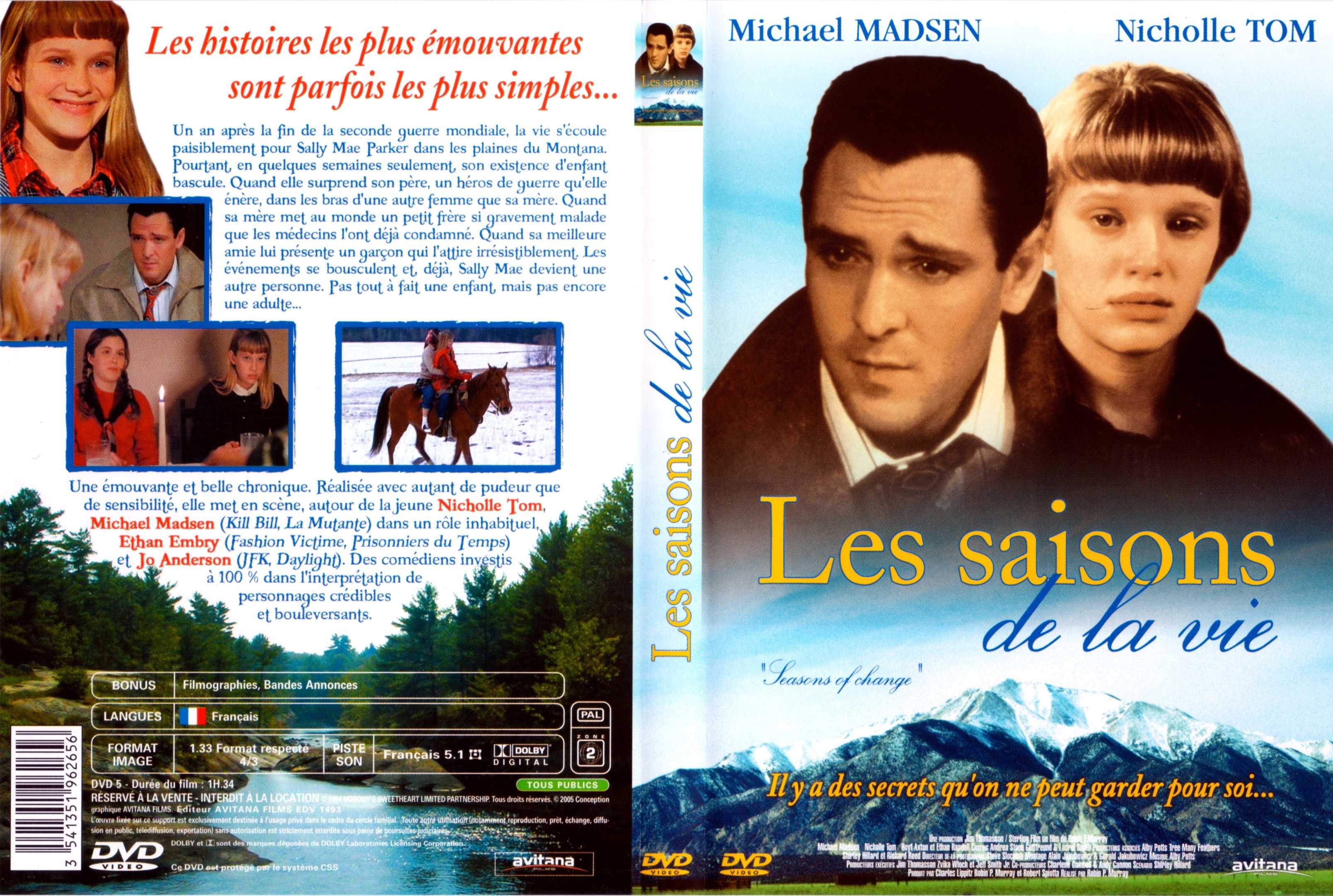 Jaquette DVD Les saisons de la vie