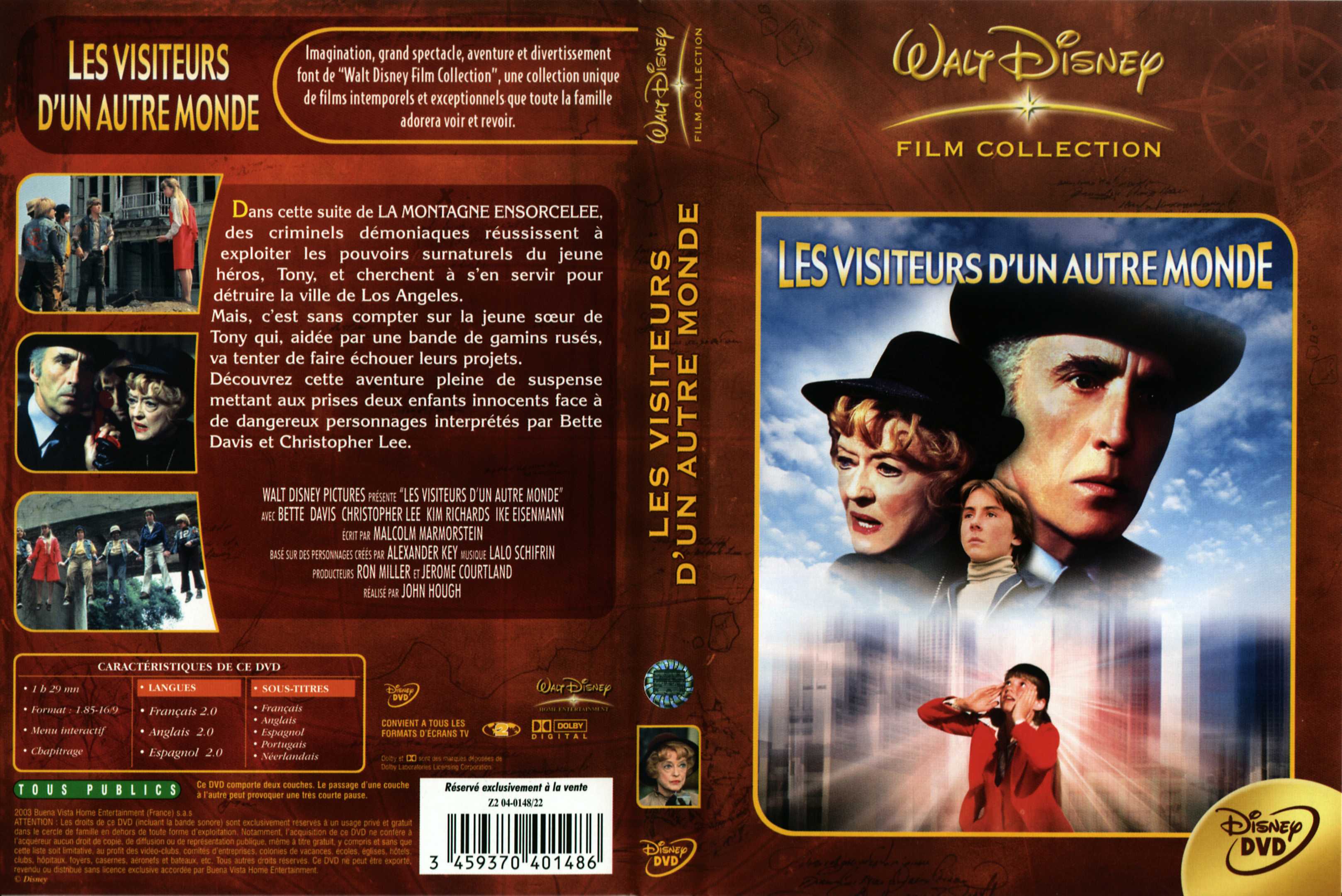 Jaquette DVD Les visiteurs d