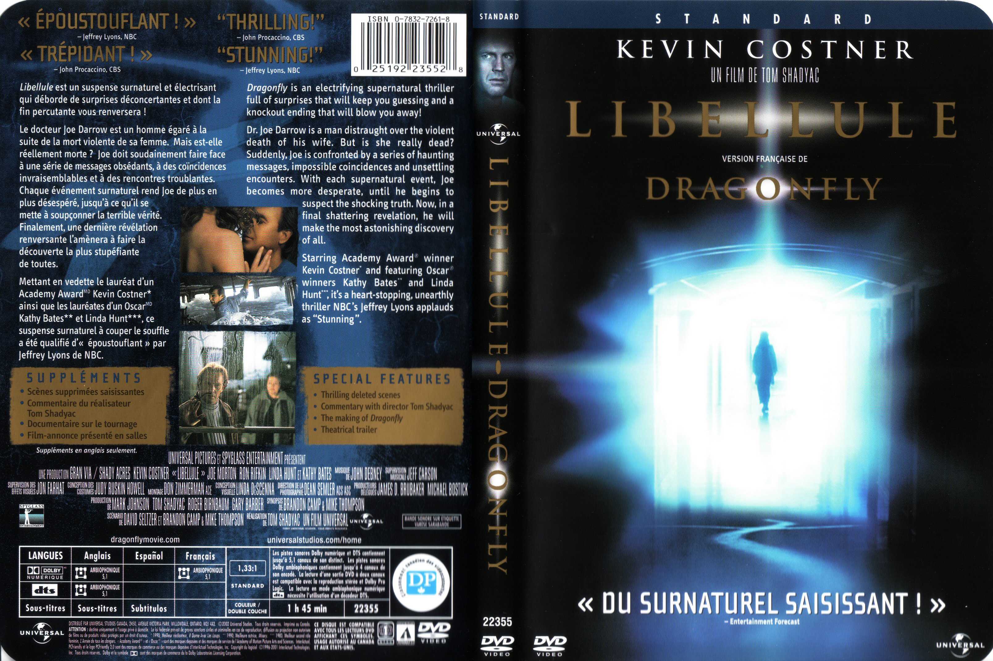 Jaquette DVD Libellule