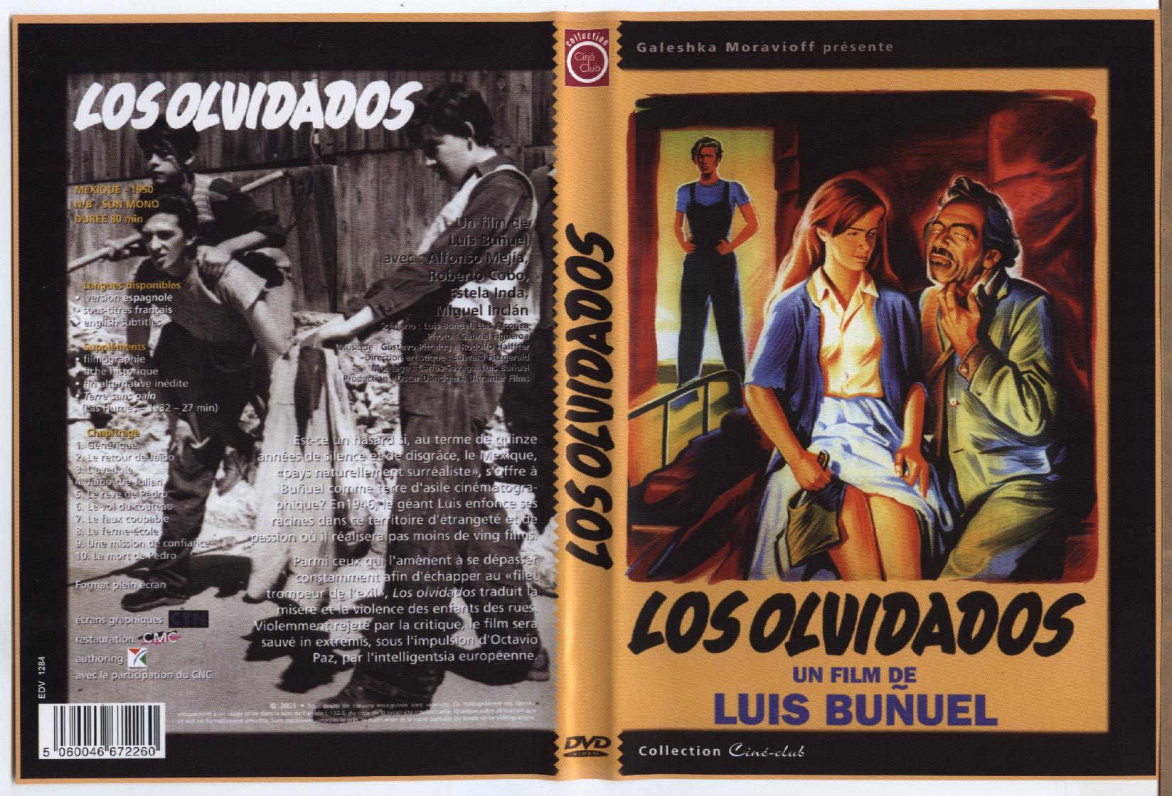 Jaquette DVD Los olvidados