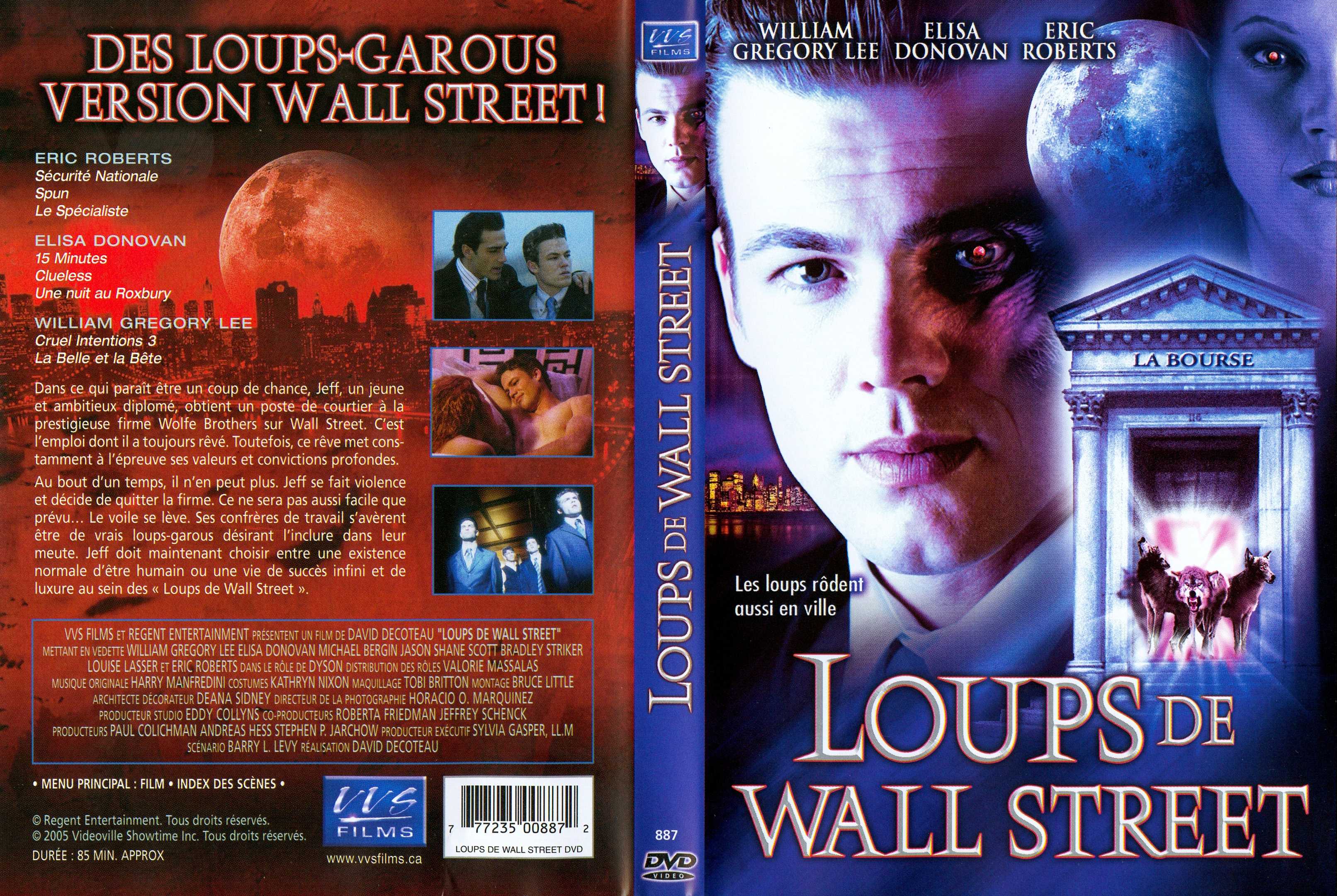 Jaquette DVD Loups de wall street