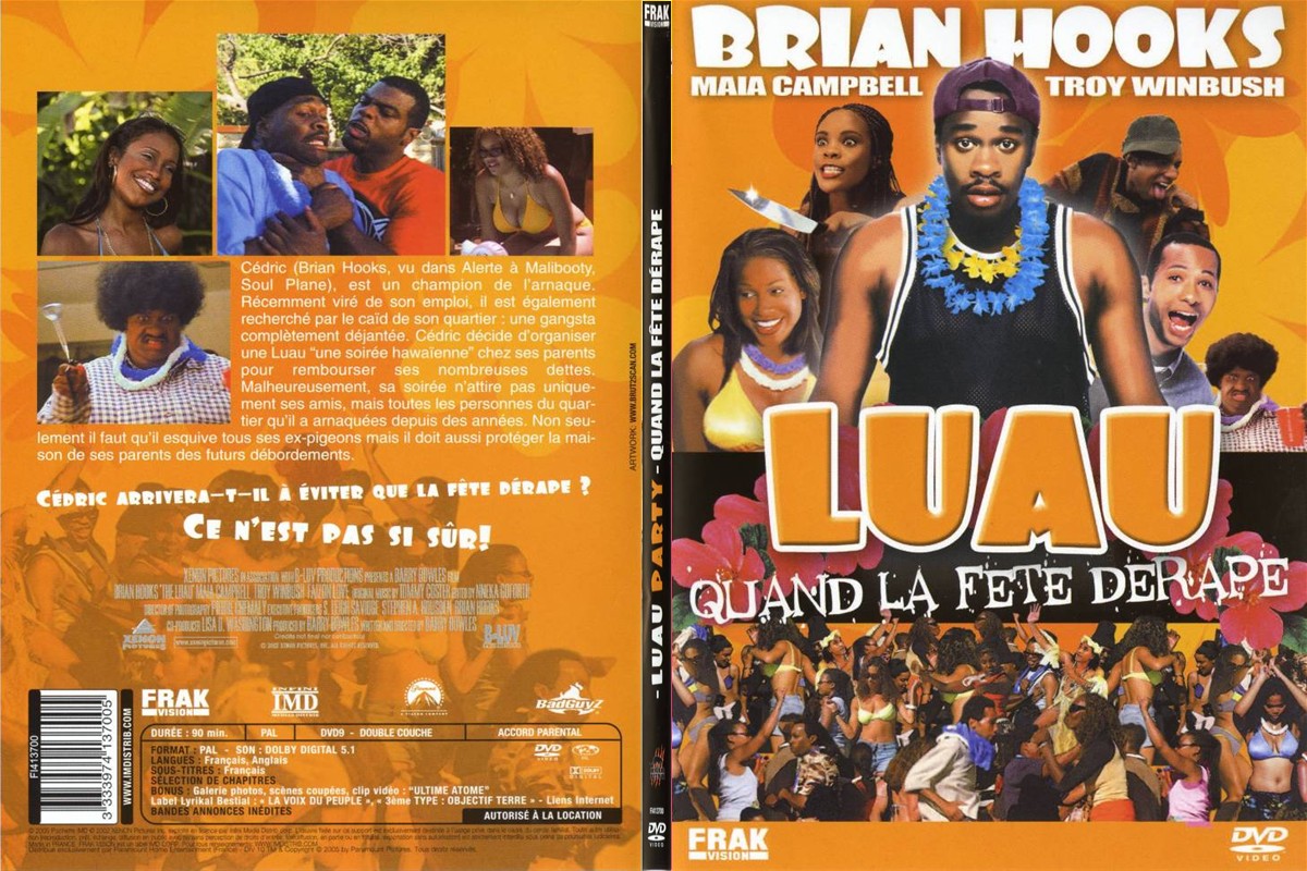 Jaquette DVD Luau quand la fete drape - SLIM