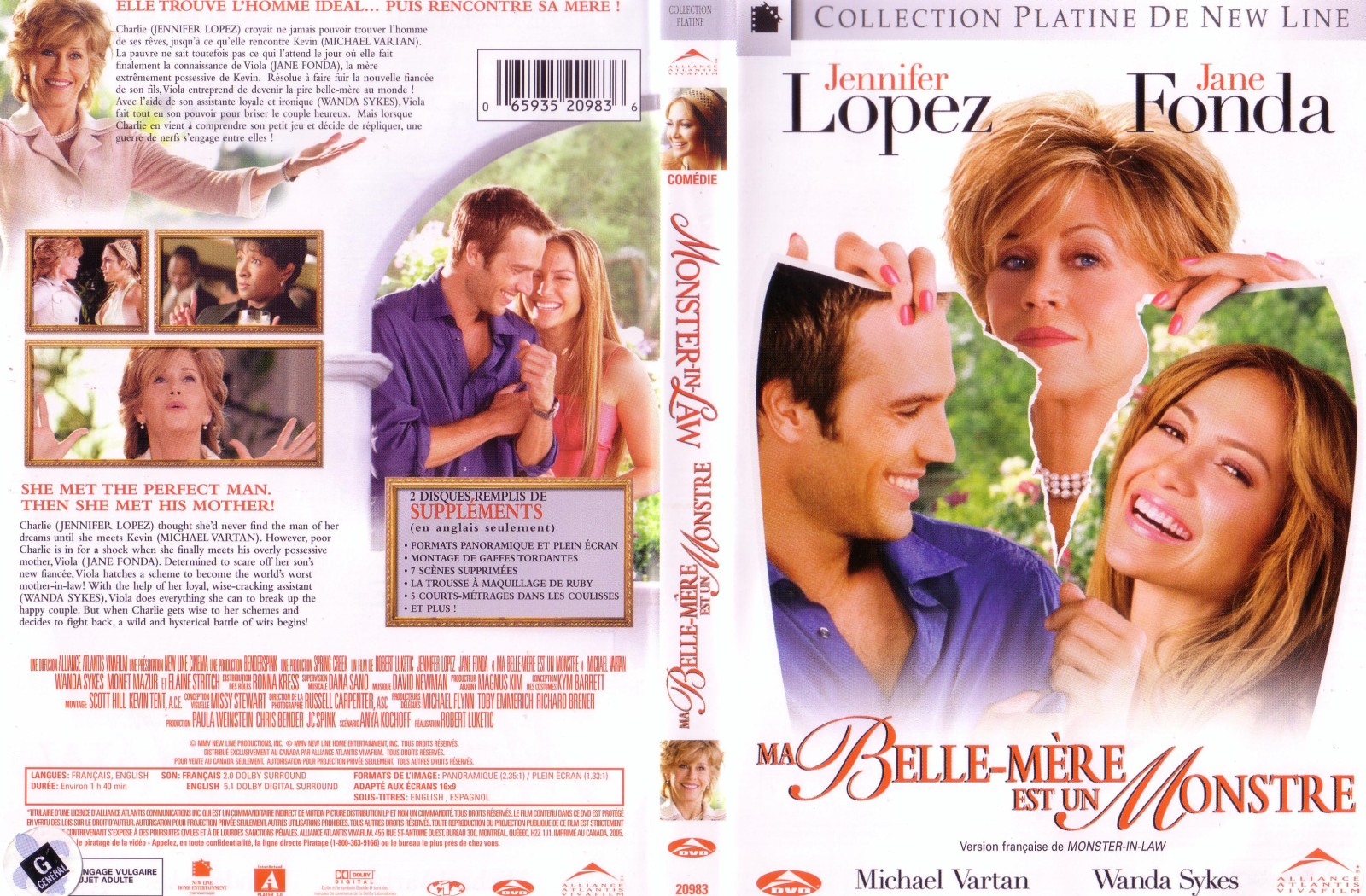 Jaquette DVD Ma belle mere est un monstre