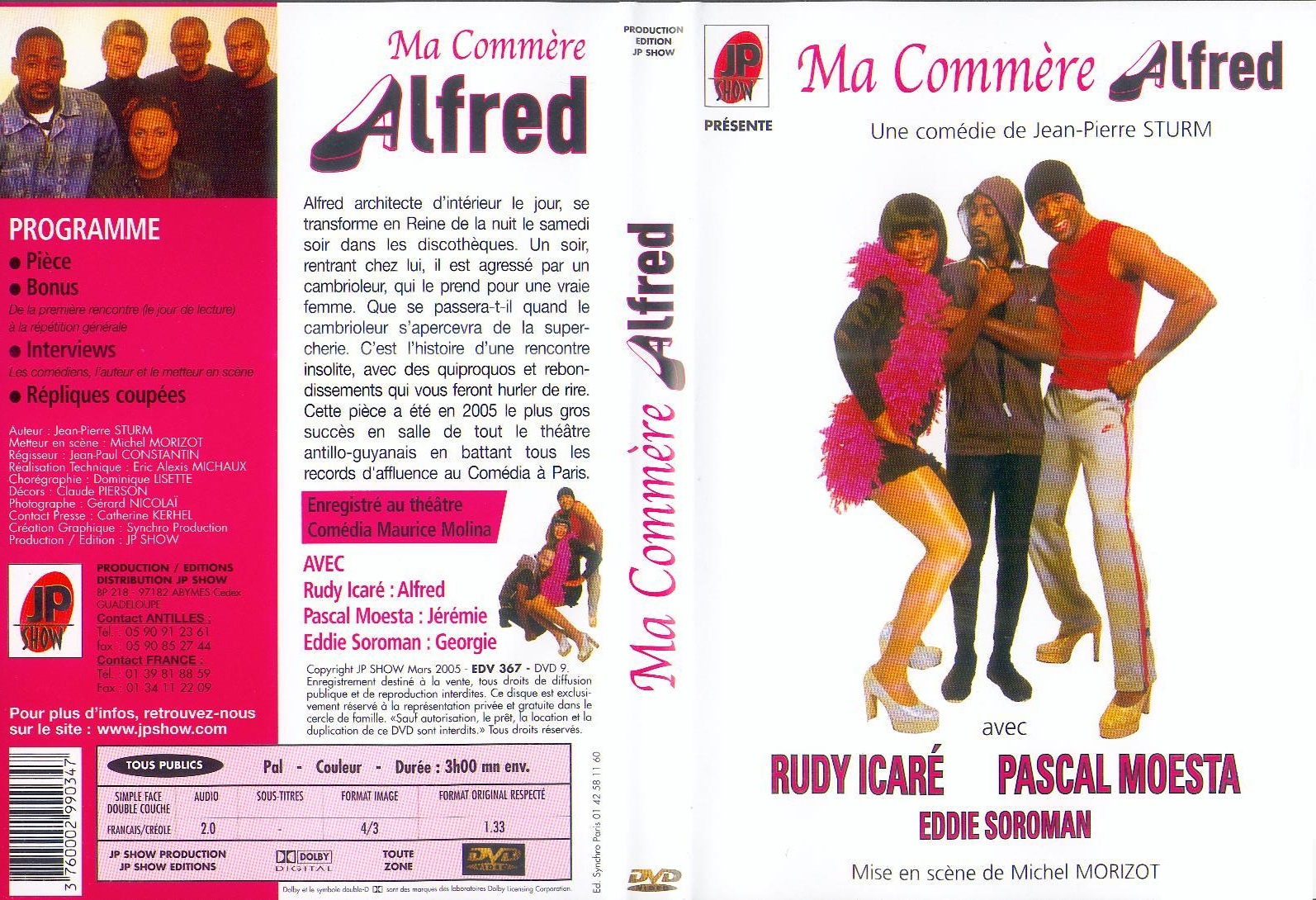 Jaquette DVD Ma commre Alfred