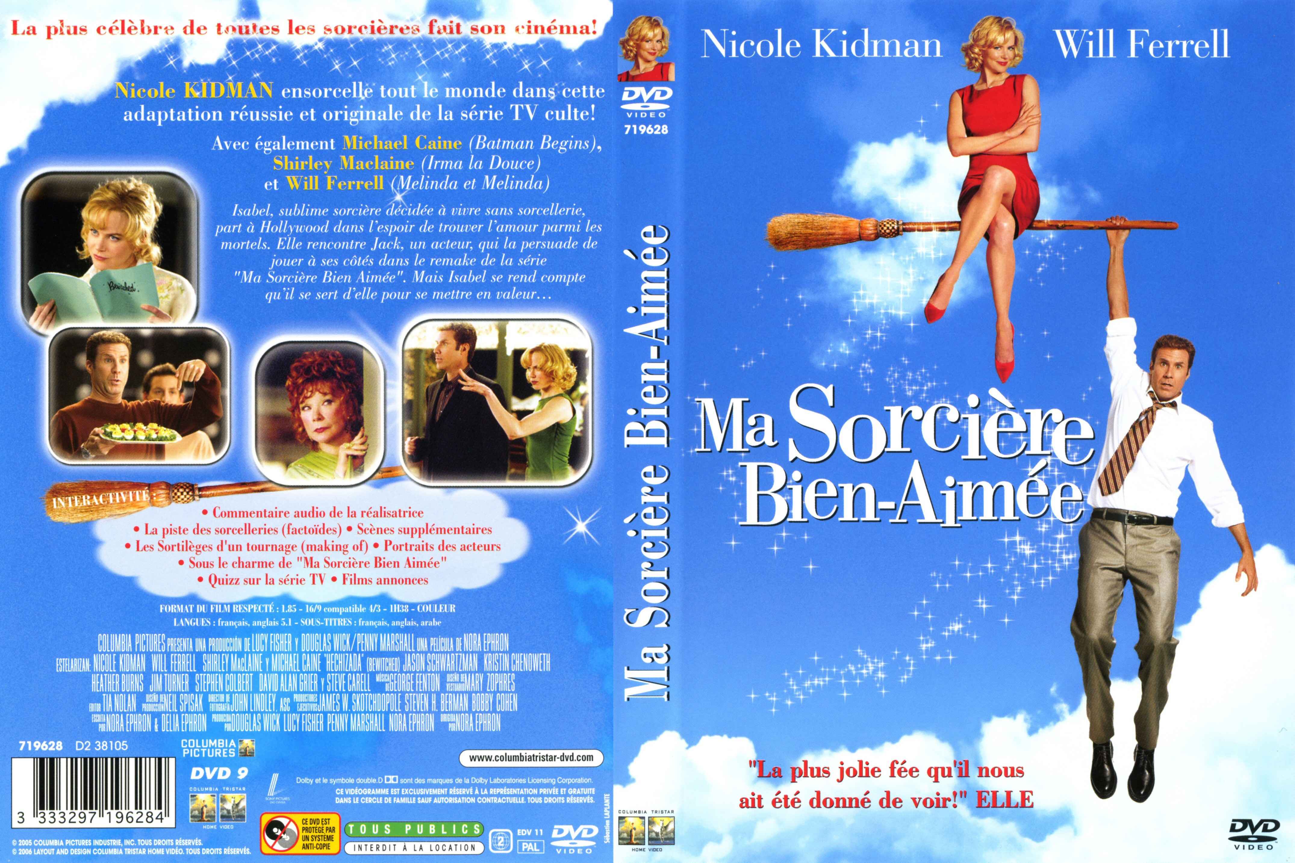 Jaquette DVD Ma sorcire bien aime v2