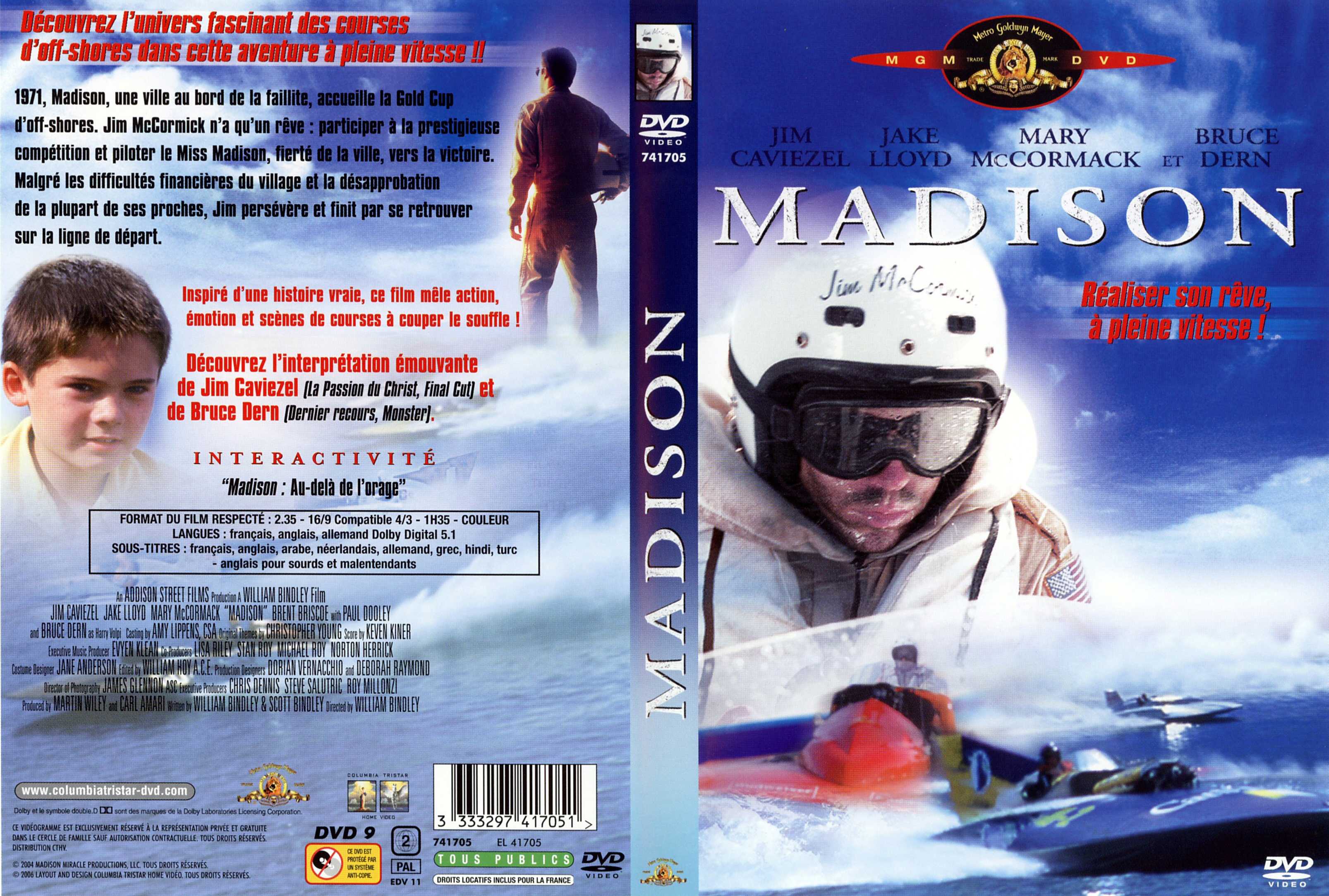 Jaquette DVD Madison