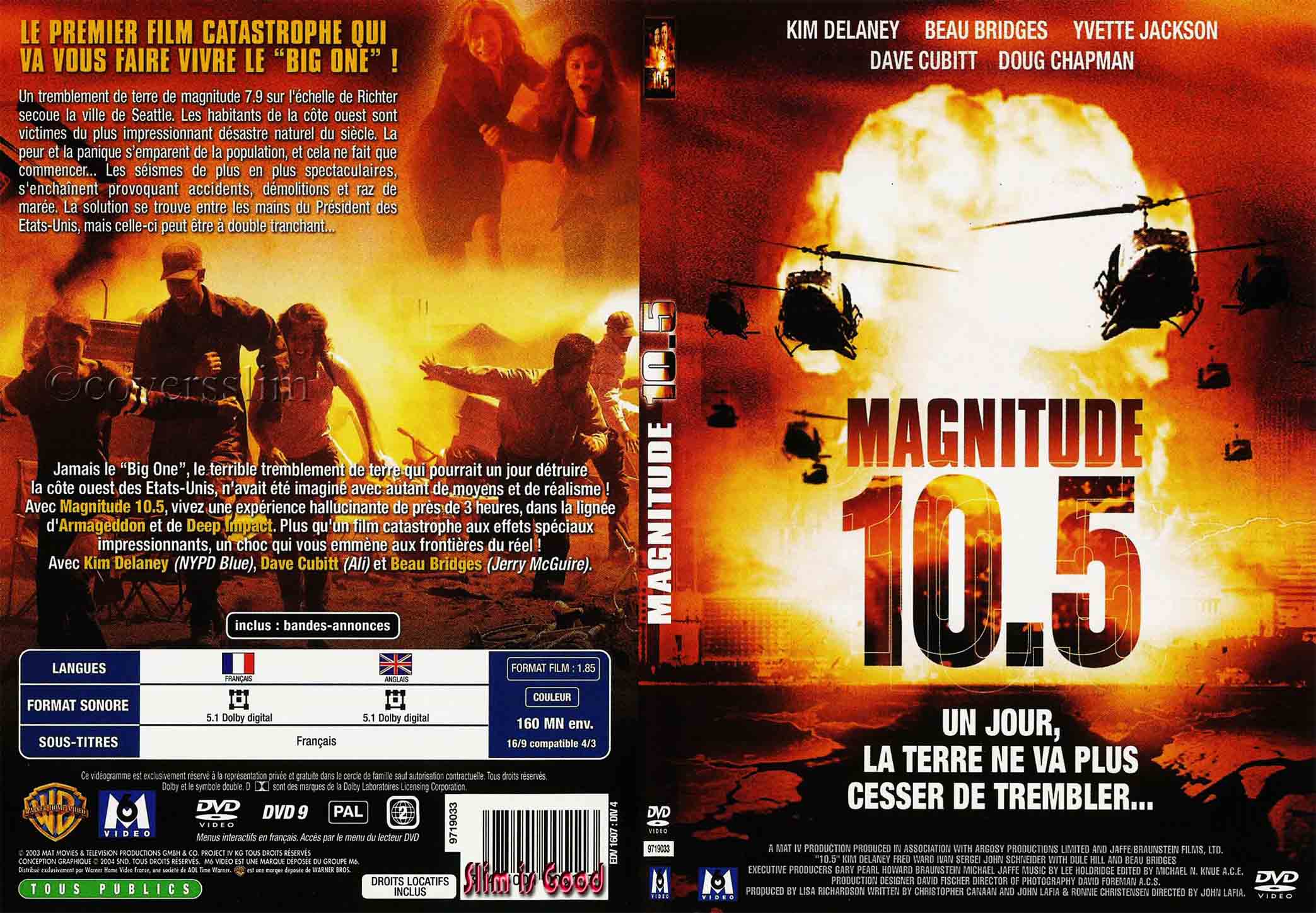 Jaquette DVD Magnitude 10 5 - SLIM