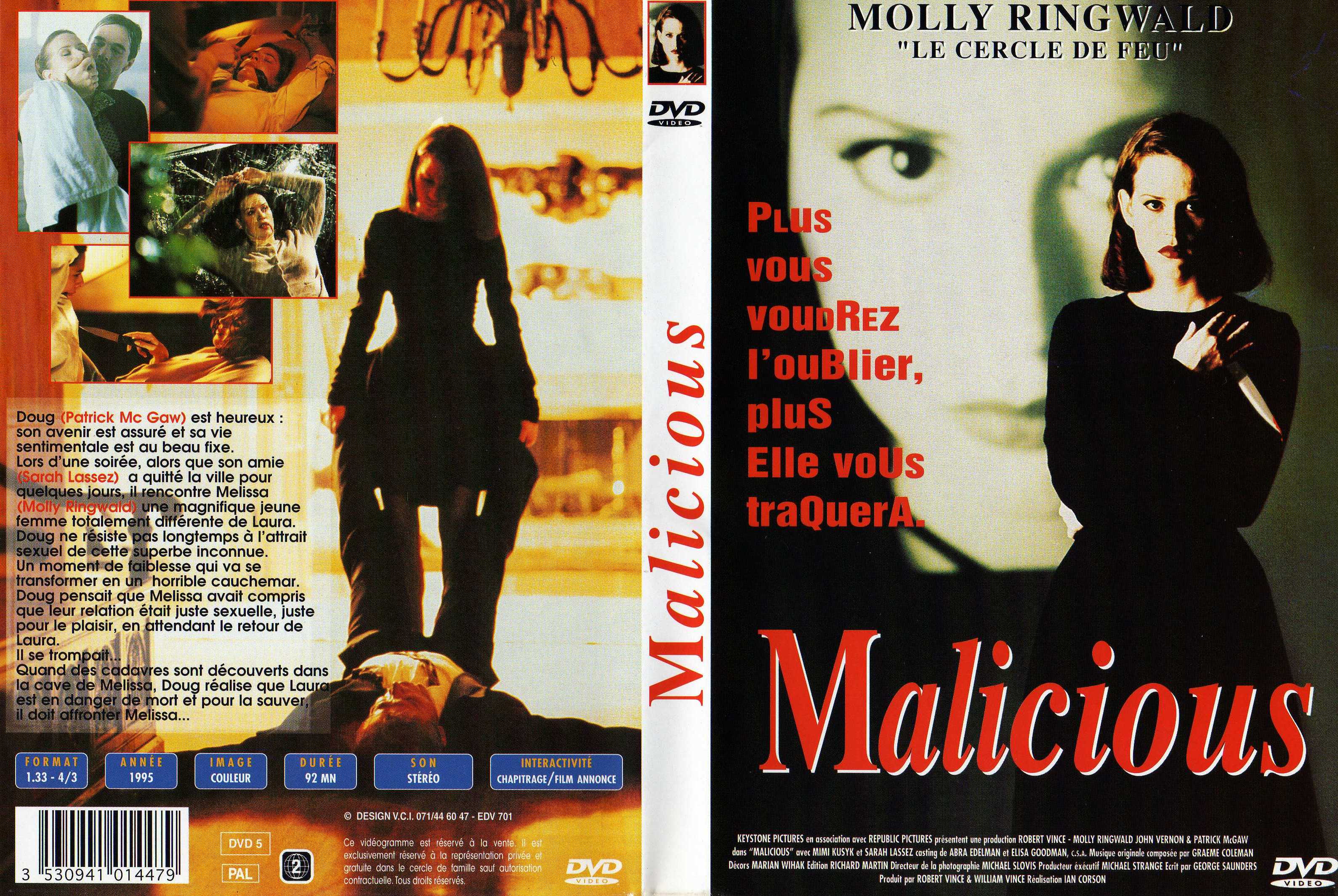 Jaquette DVD Malicious