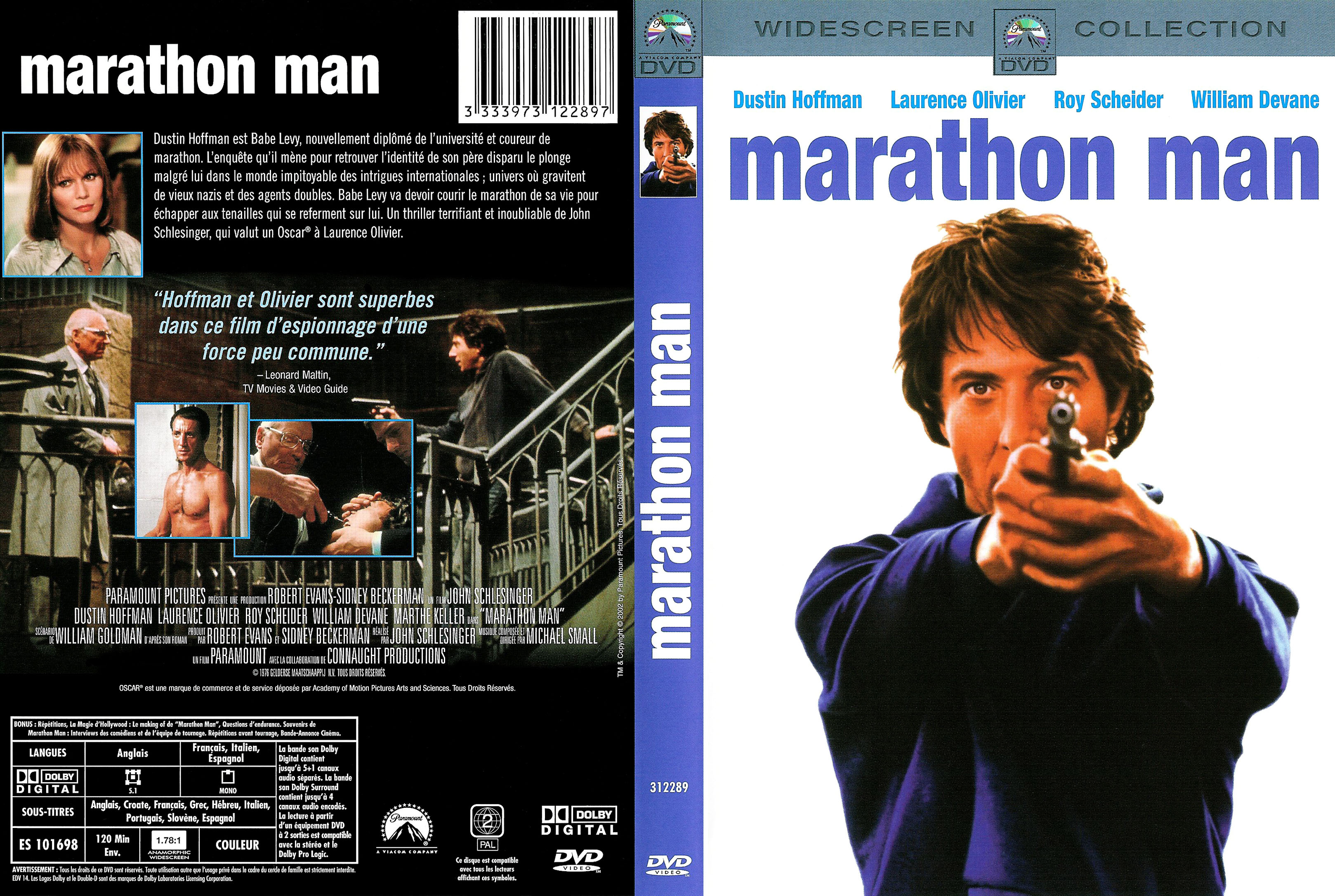 Jaquette DVD Marathon Man v2