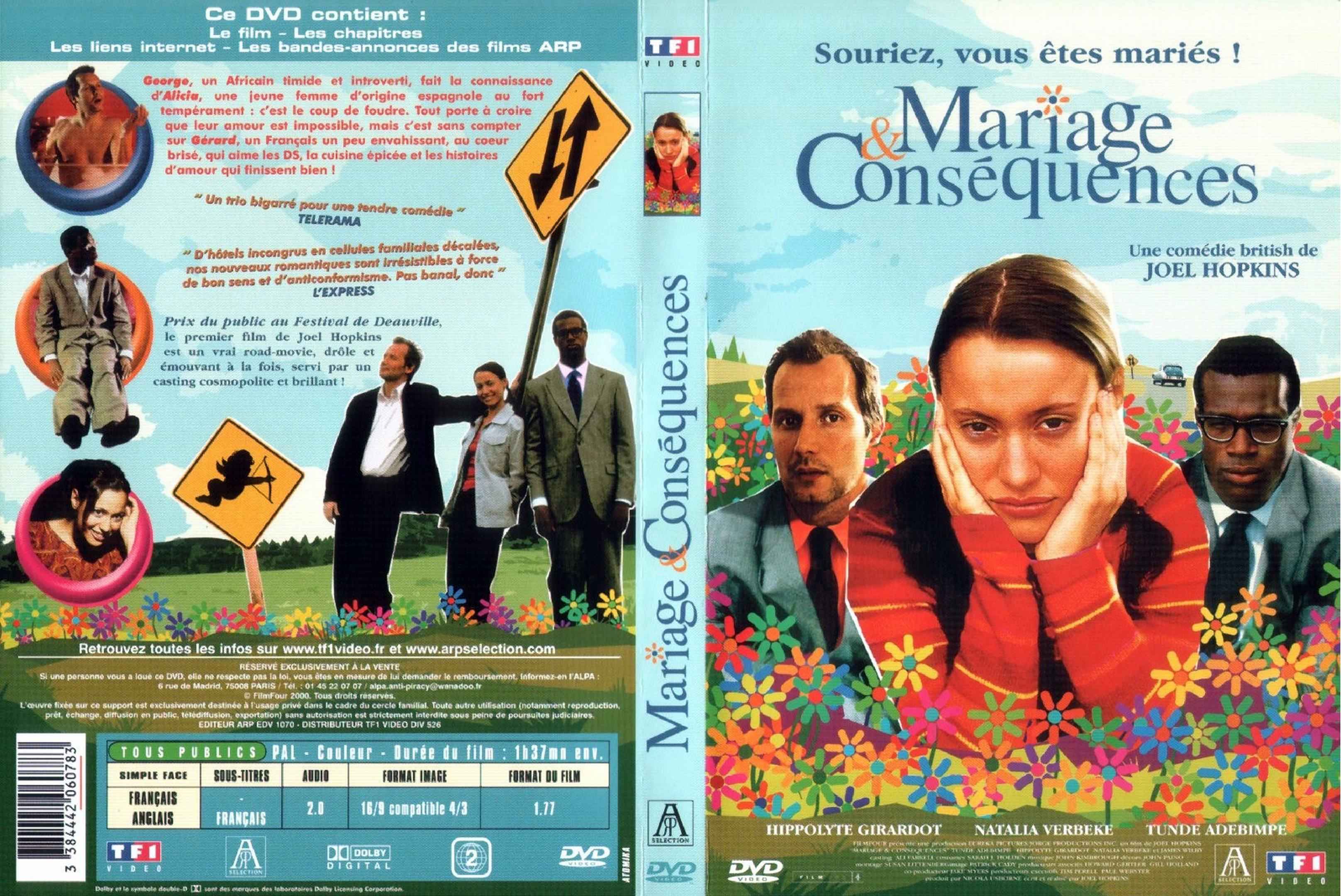 Jaquette DVD Mariages et consquences