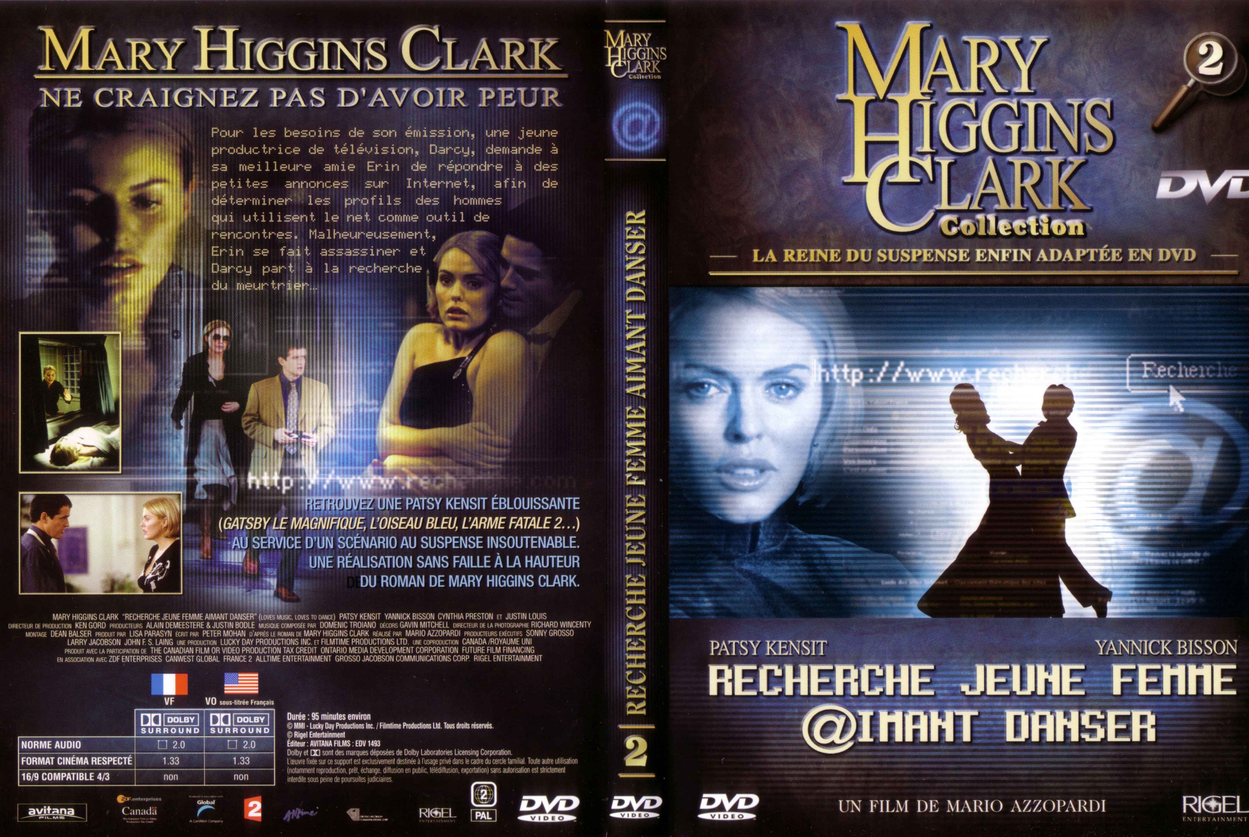 Jaquette DVD de Mary Higgins Clark vol 02 - recherche jeune femme @imant danser ...4299 x 2882