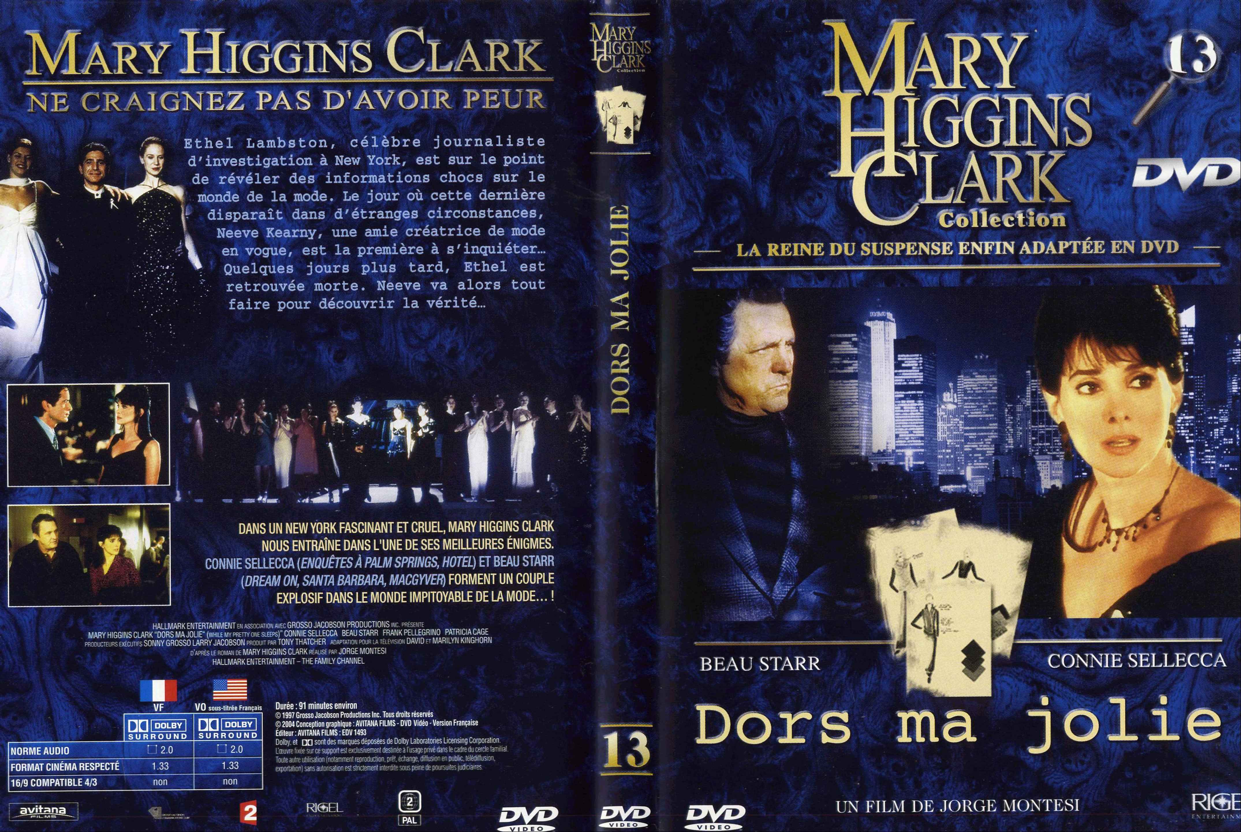 Jaquette DVD Mary Higgins Clark vol 13 - Dors ma jolie