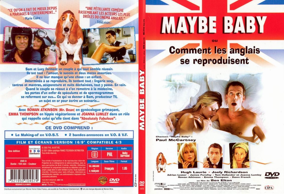 Jaquette DVD Maybe baby - SLIM