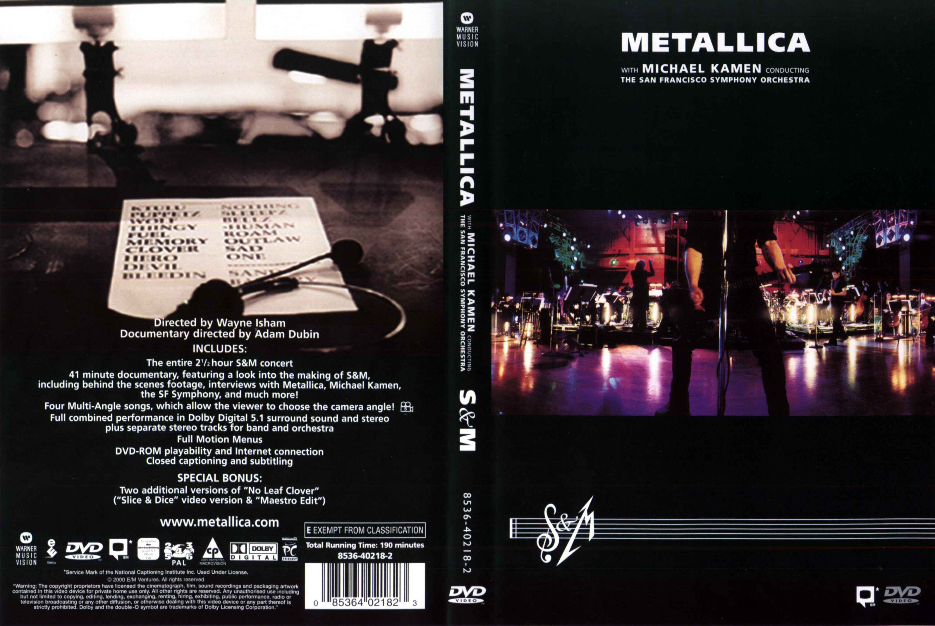 Jaquette DVD Metallica