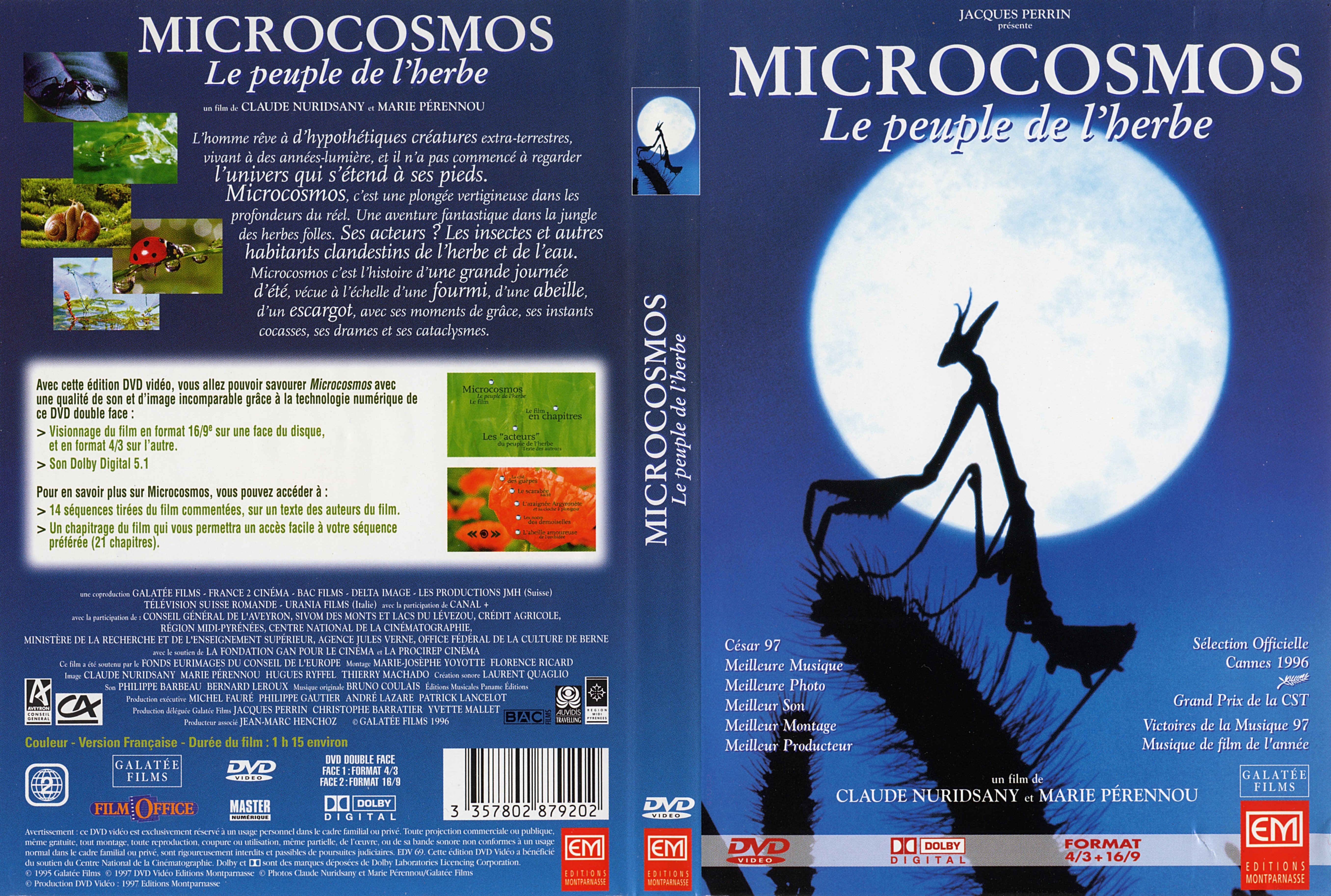Jaquette DVD Microcosmos