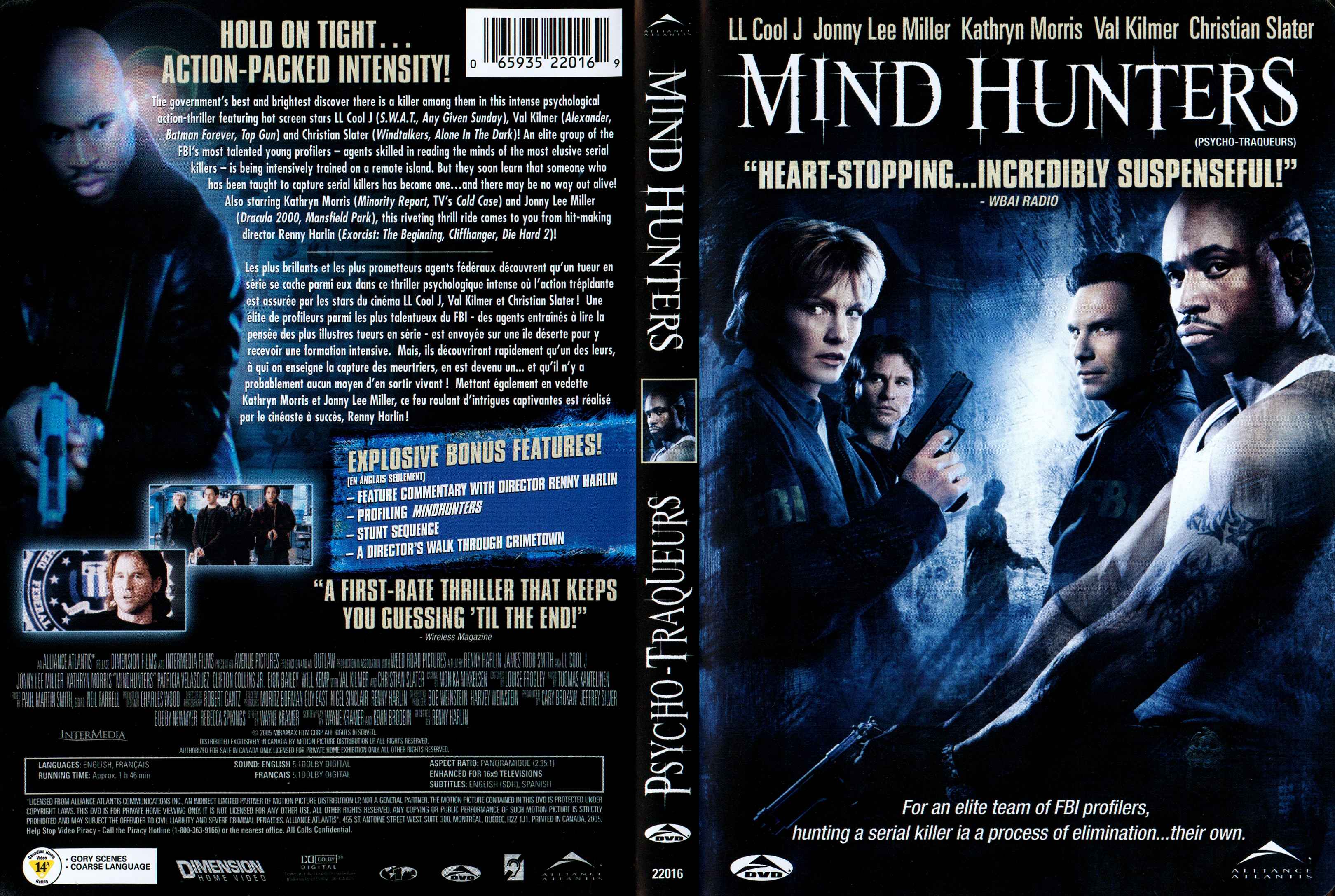 Jaquette DVD Mind hunters