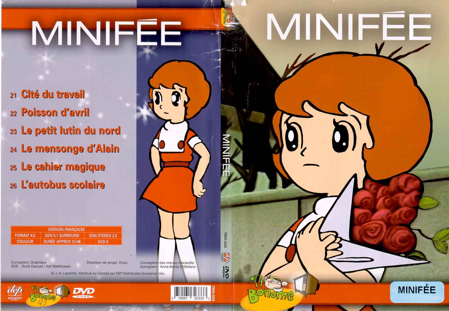 Jaquette DVD Minife vol 4