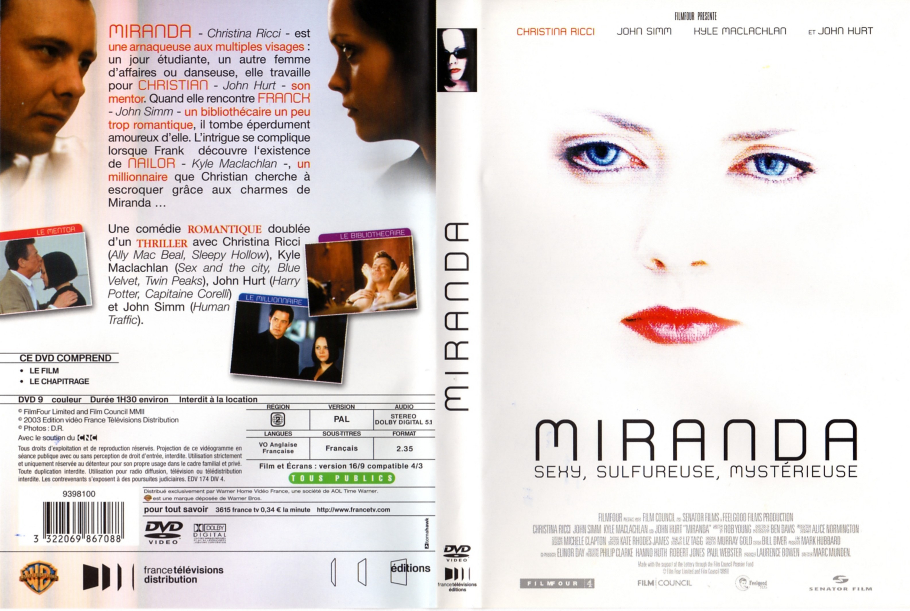 Jaquette DVD Miranda v2